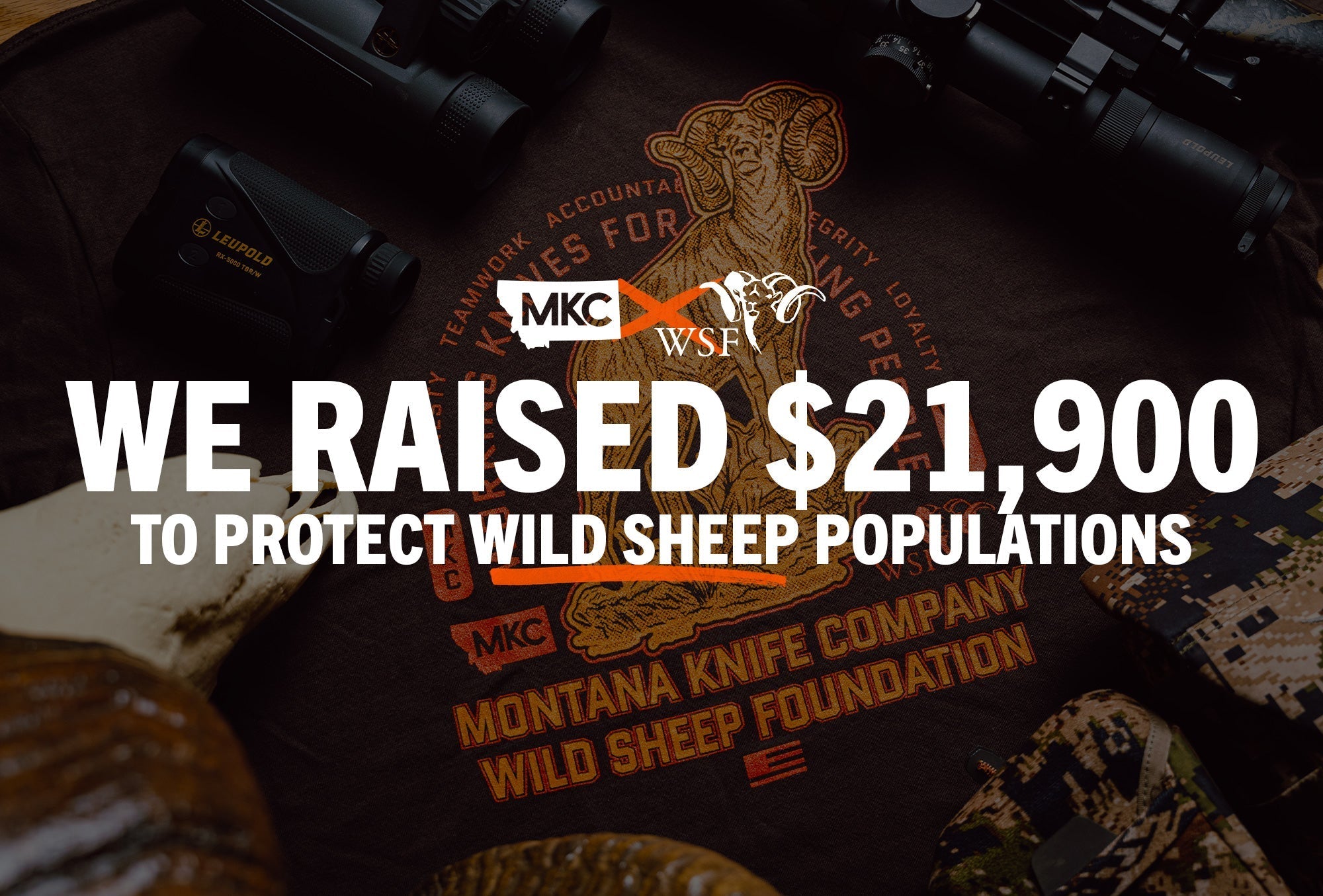 MKC x Wild Sheep Foundation