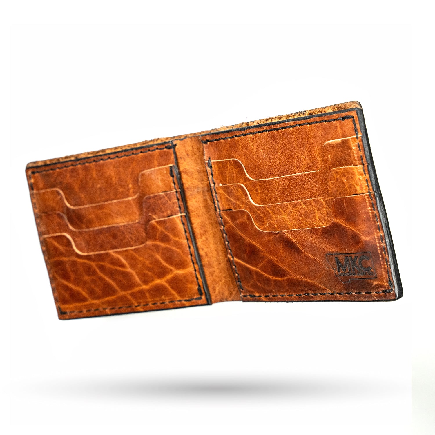 MKC BISON SKULL - LEATHER WALLET