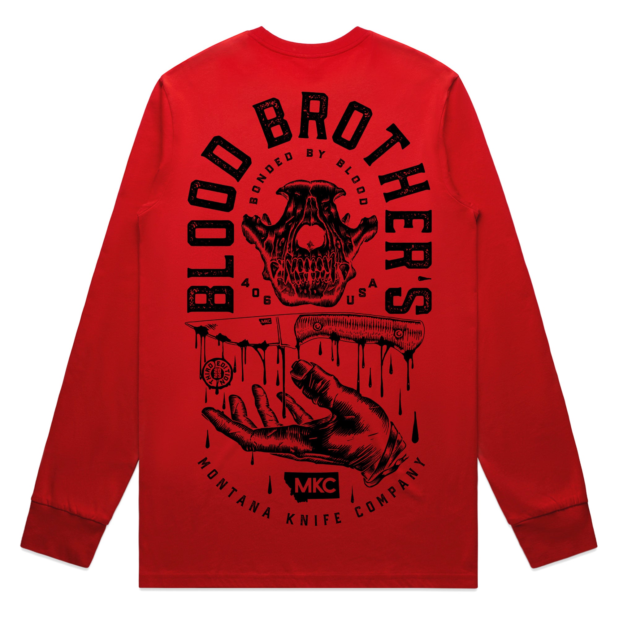 2023 MKC BLOOD BROTHERS LONG SLEEVE TEE