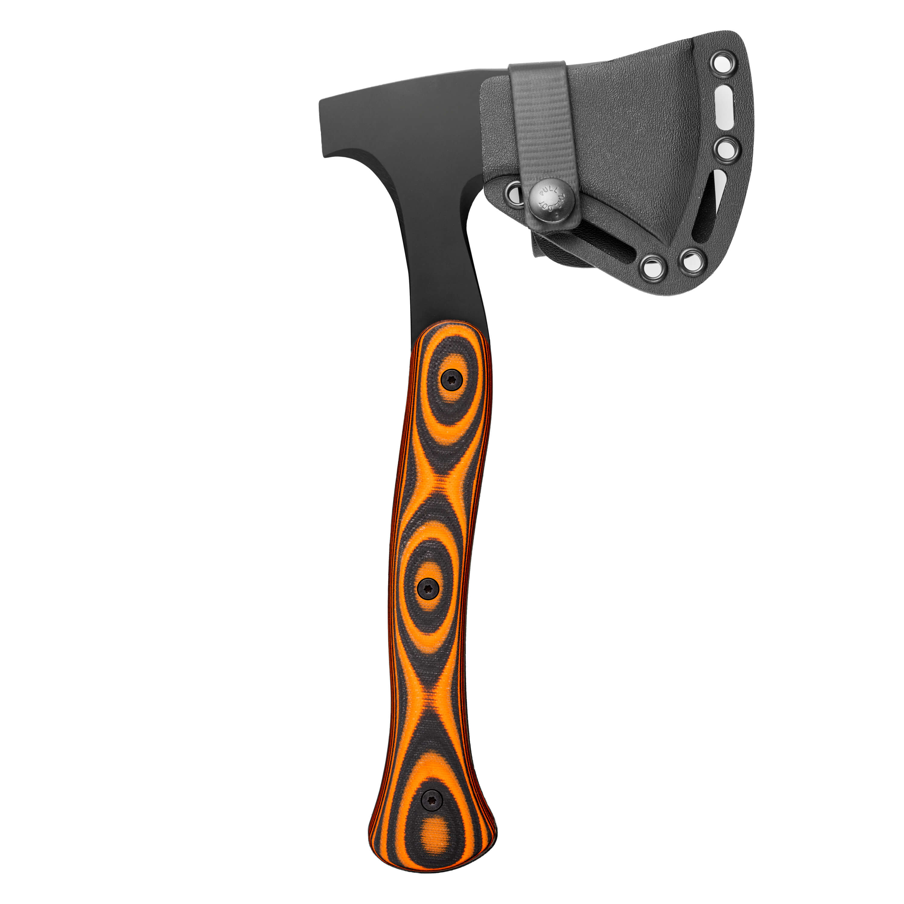 HELLGATE HATCHET - ORANGE & BLACK
