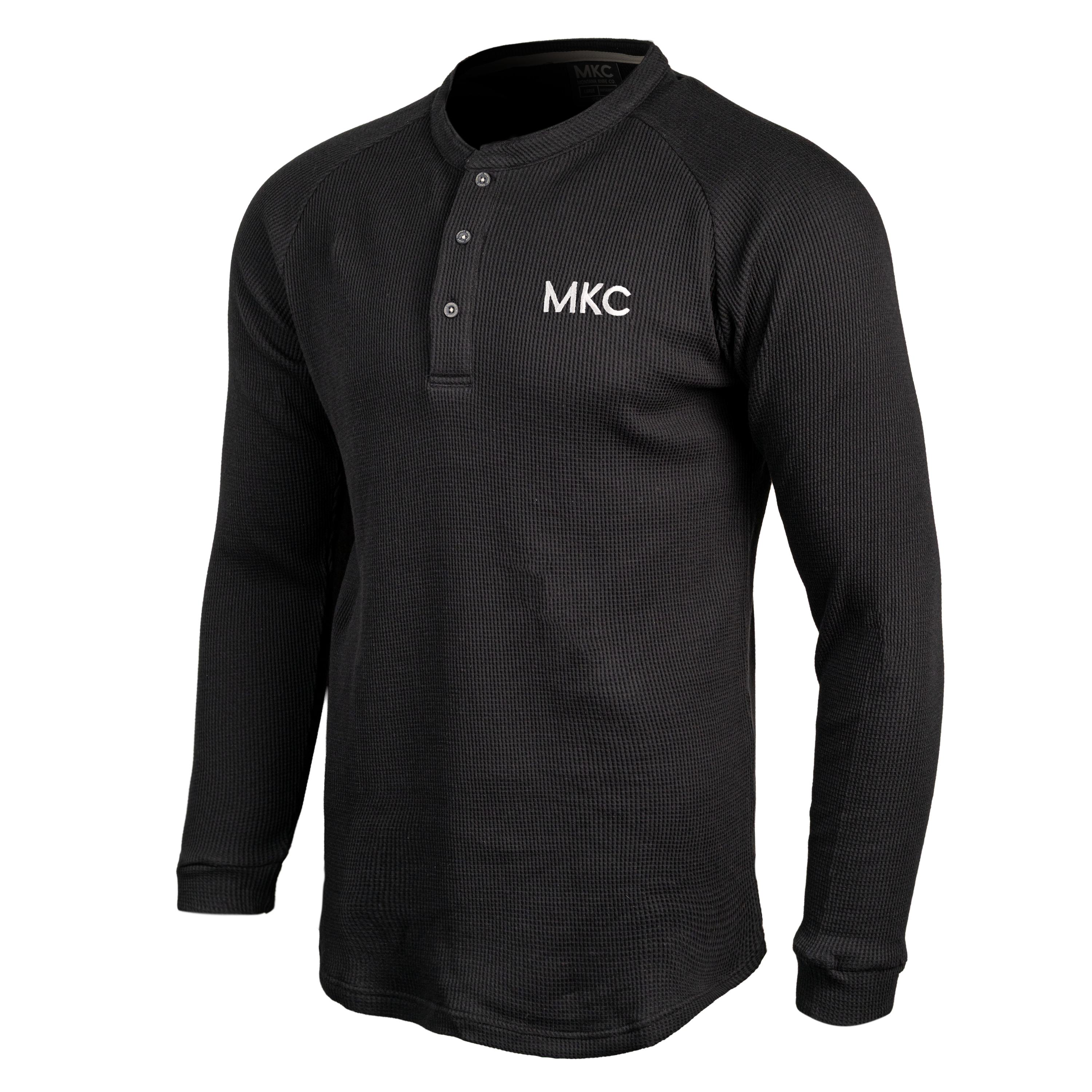 Maclay Henley - Black | Montana Knife Company