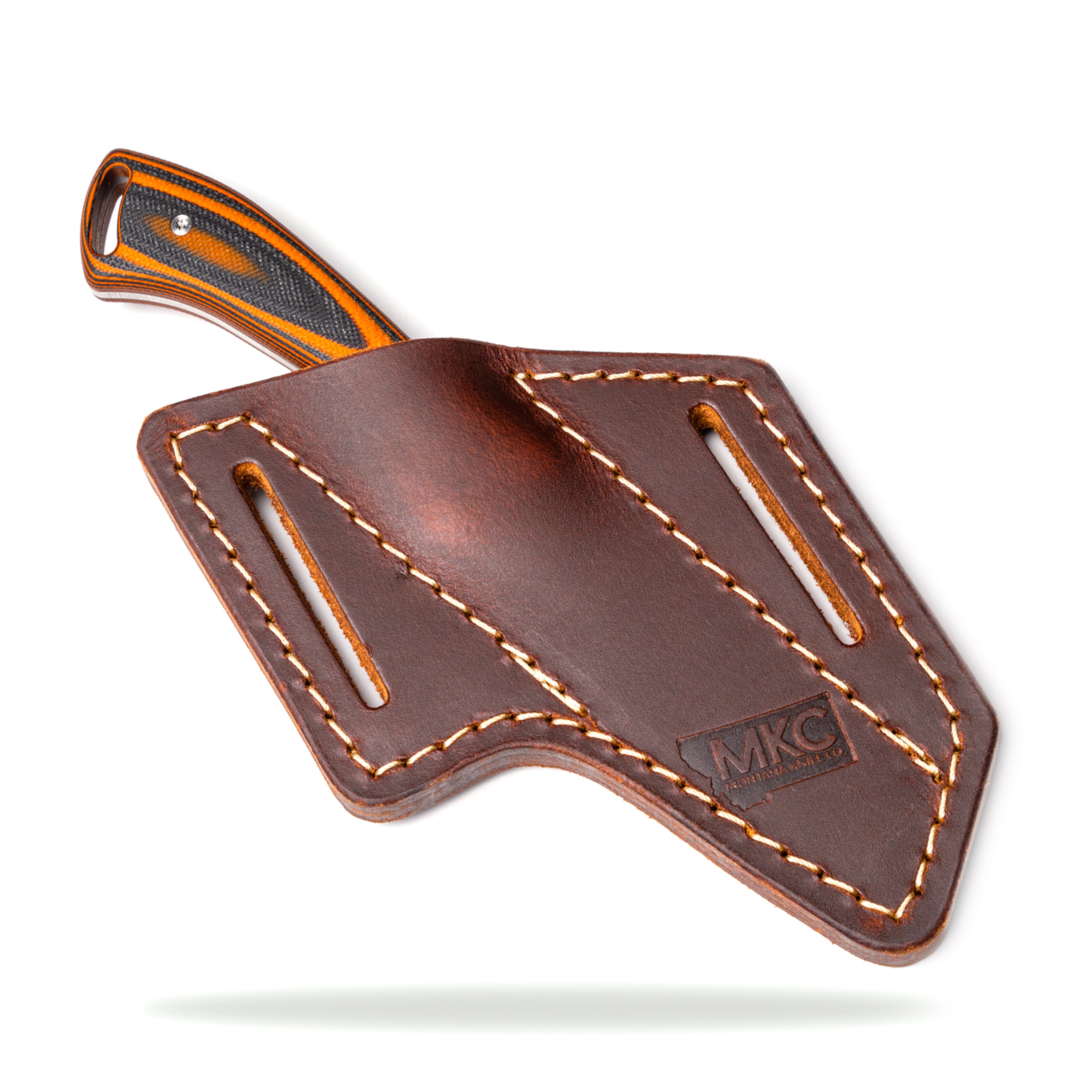 STOCKYARD LEATHER SHEATH - ANGLED BELT CARRY STOCKYARD LEATHER SHEATH - ANGLED BELT CARRY