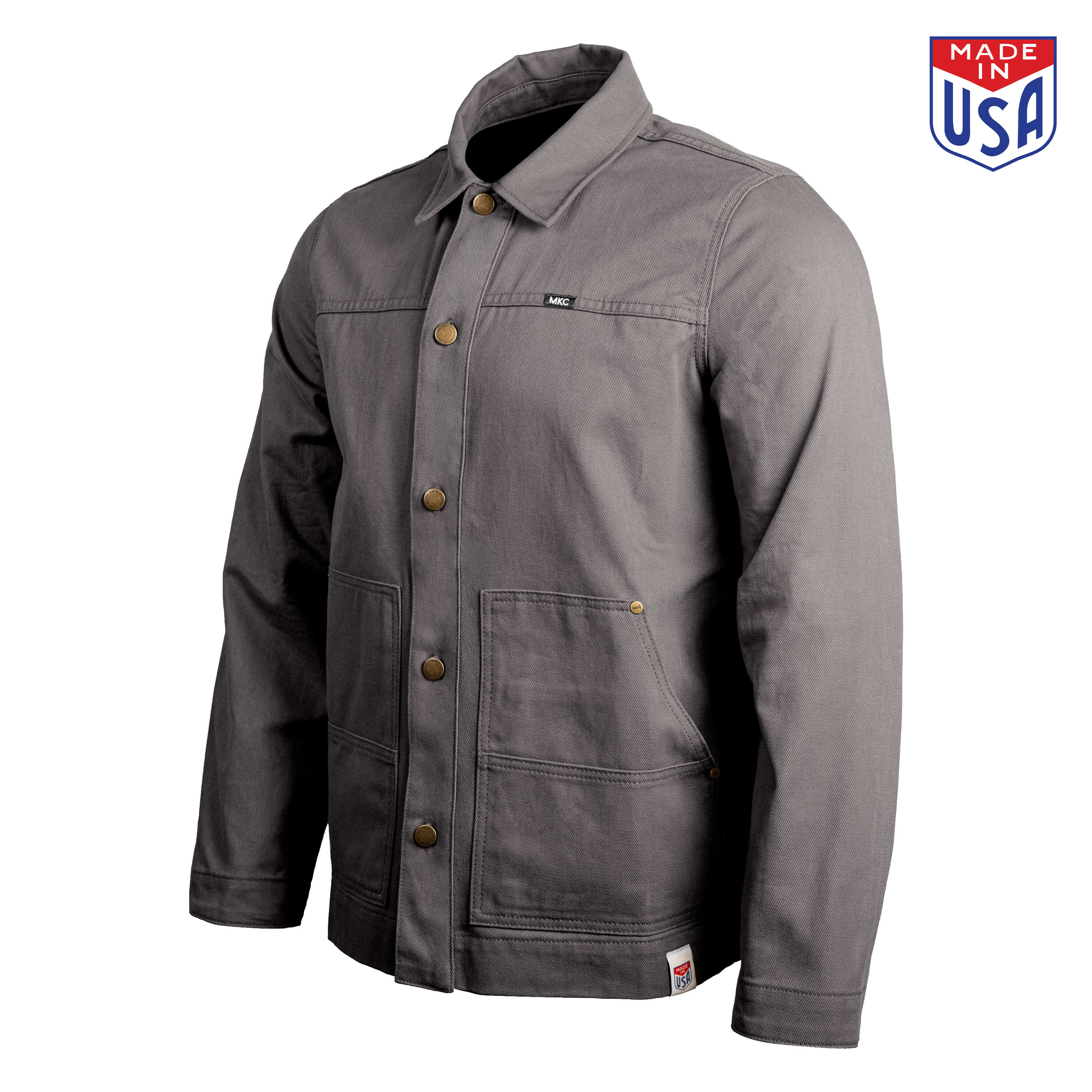MKC WORK JACKET - USA MADE - CHARCOAL