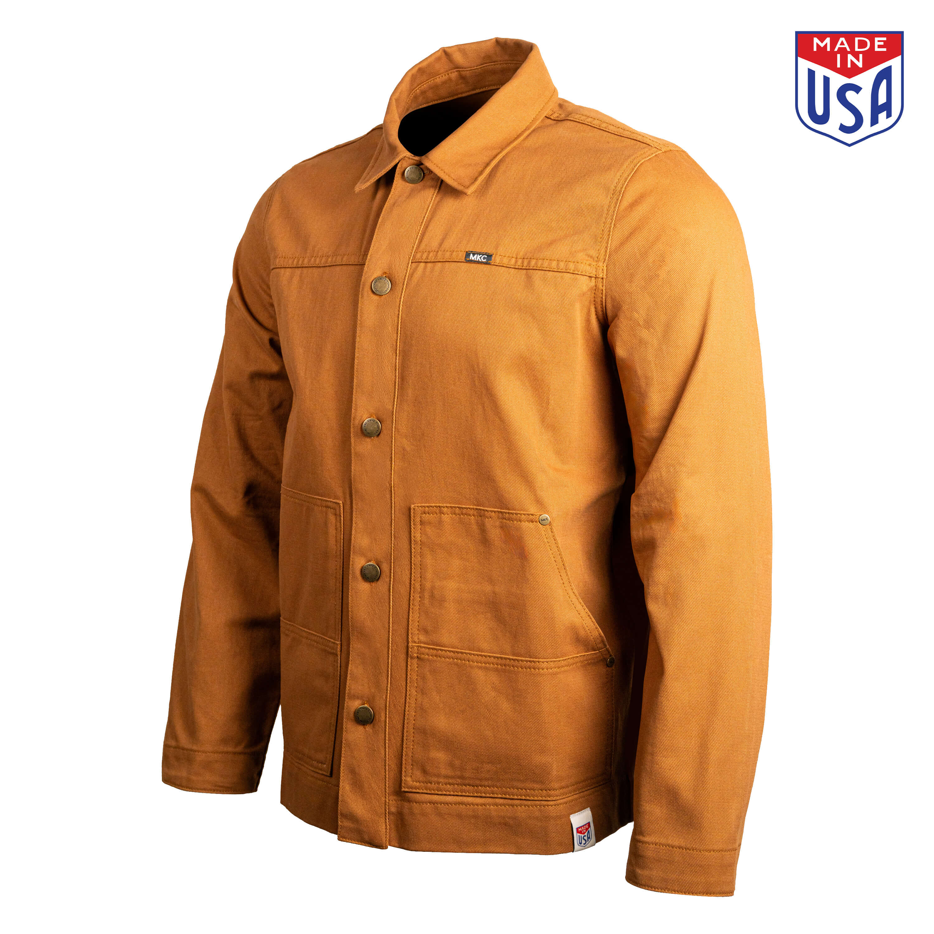 MKC WORK JACKET - USA MADE - RUST