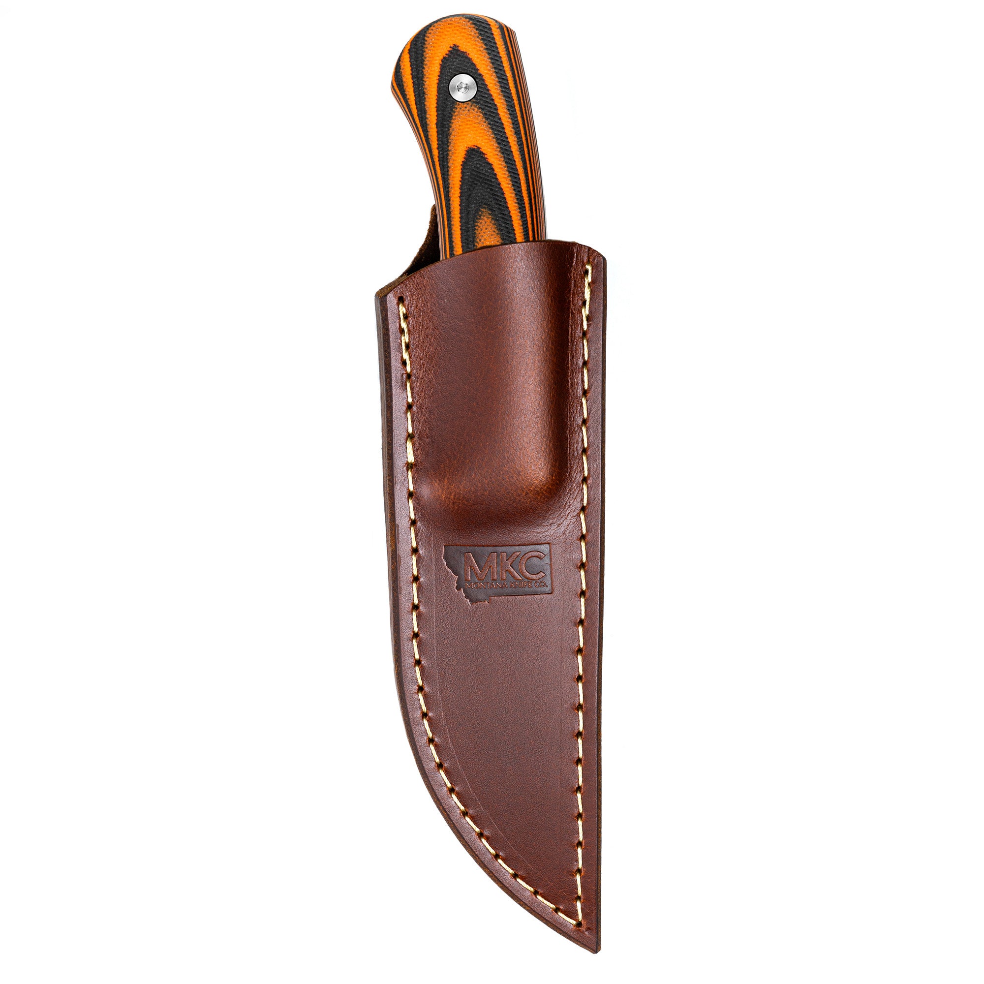 MKC WHITETAIL - VERTICAL LEATHER SHEATH