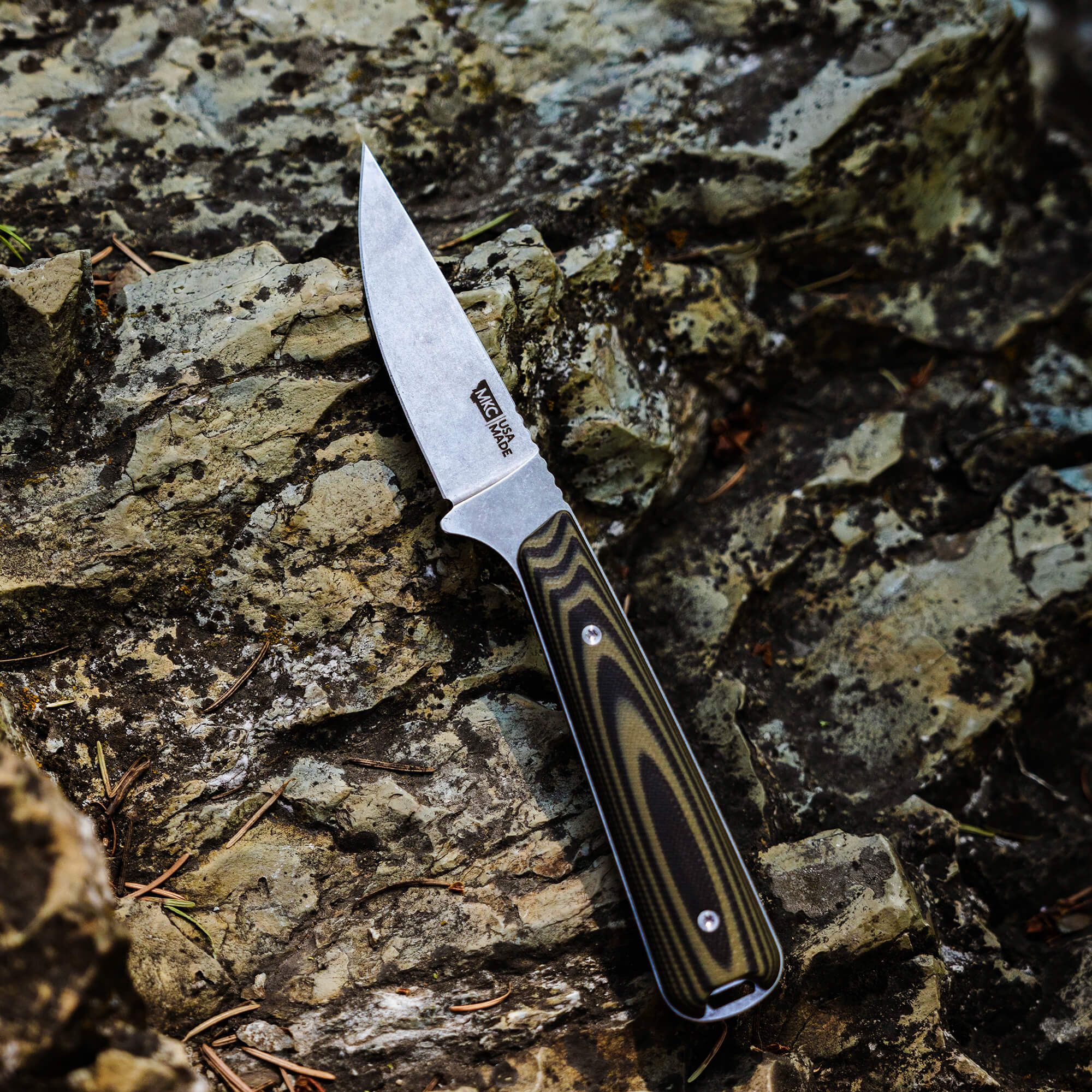 FLATTAIL - GREEN & BLACK