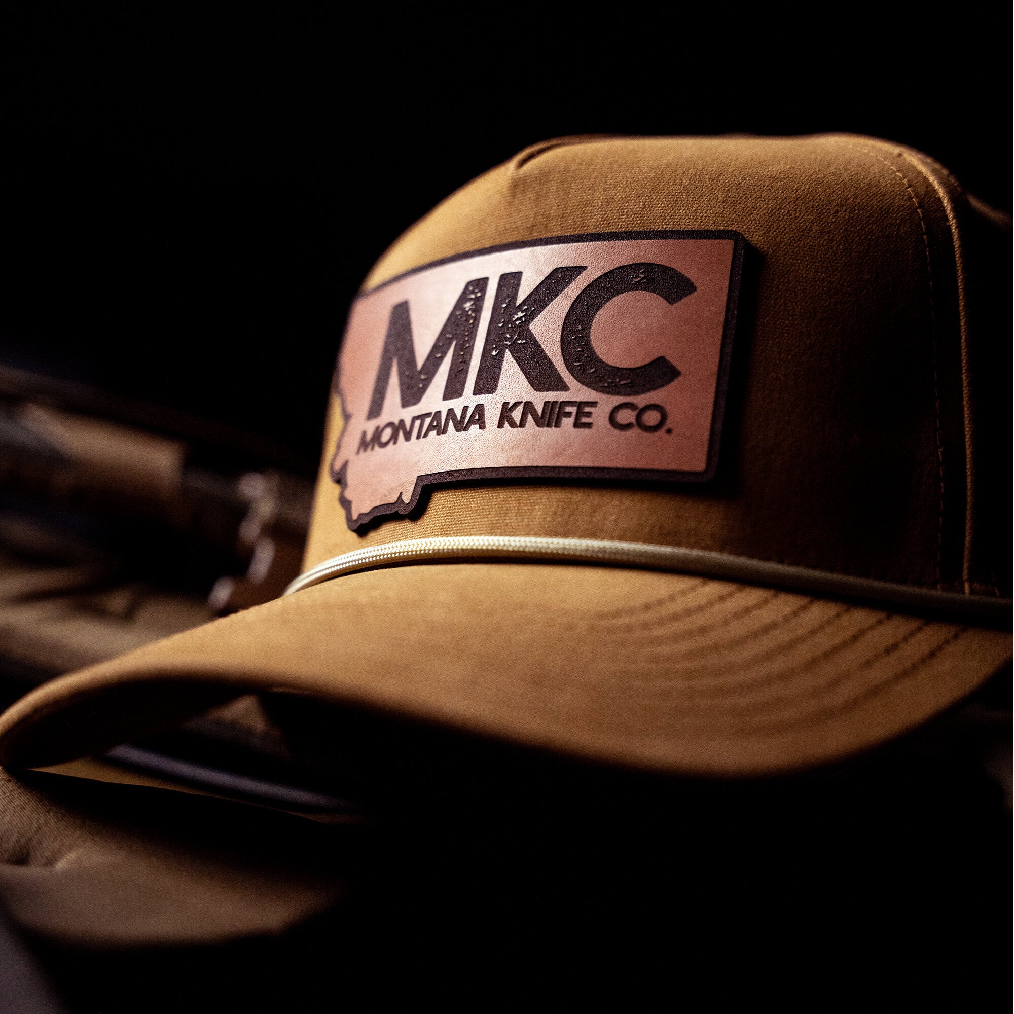 MKC BIG STATE PATCH - ROPE HAT - CANVAS