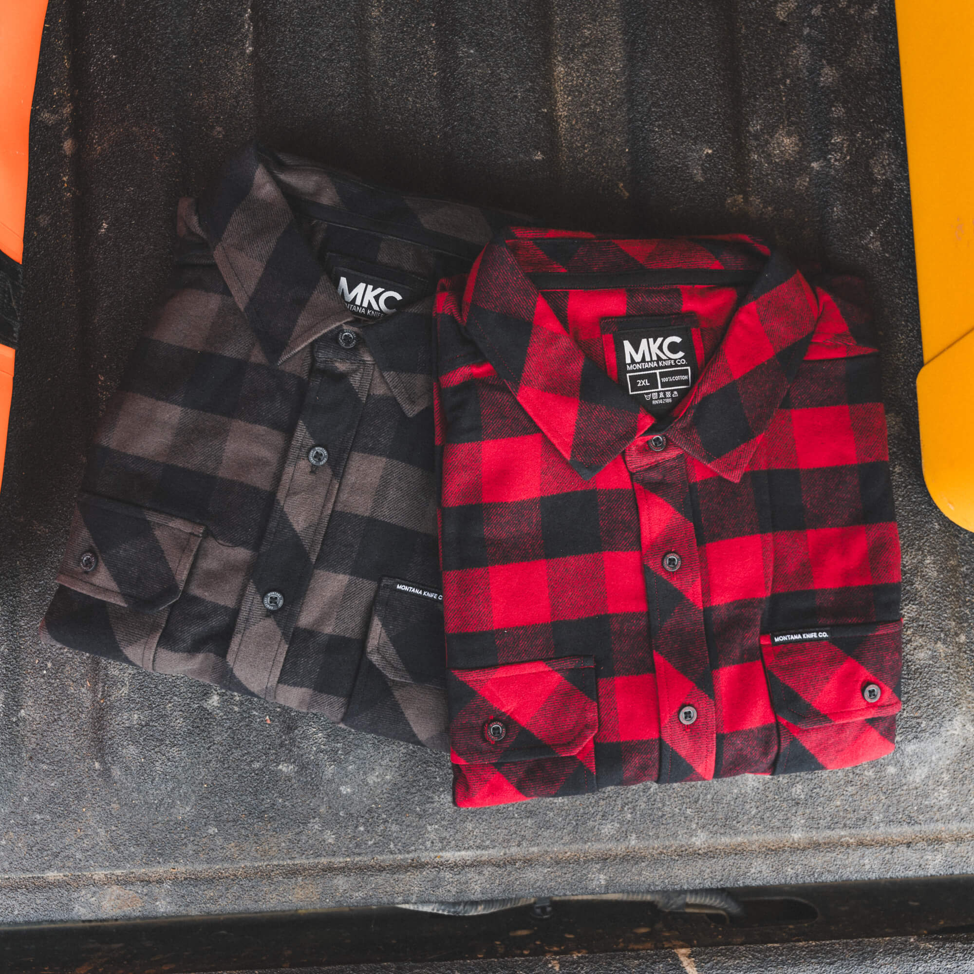 MKC HEAVYWEIGHT FLANNEL - CHARCOAL