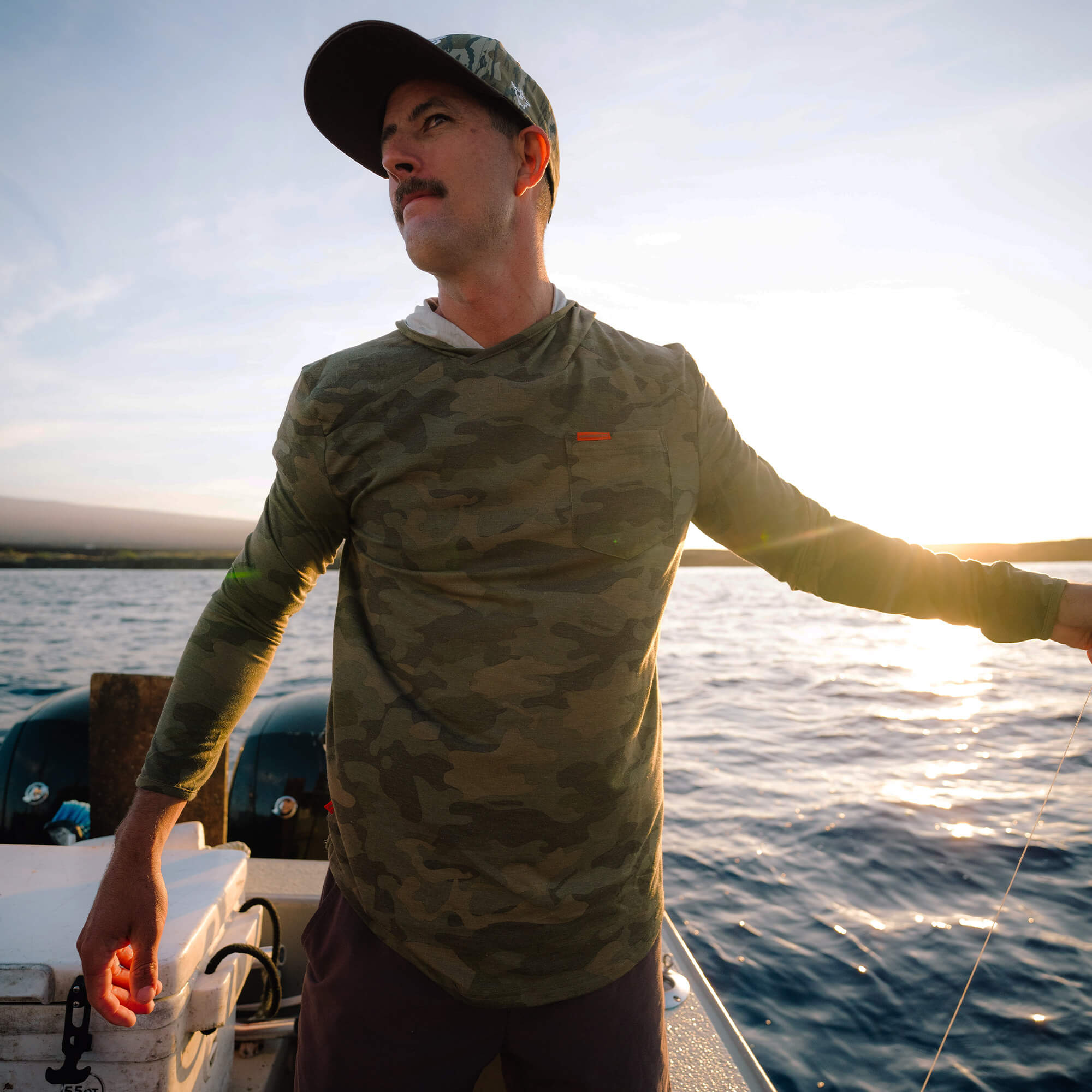 RIMROCK LIGHTWEIGHT HOODIE - VINTAGE WOODLAND CAMO