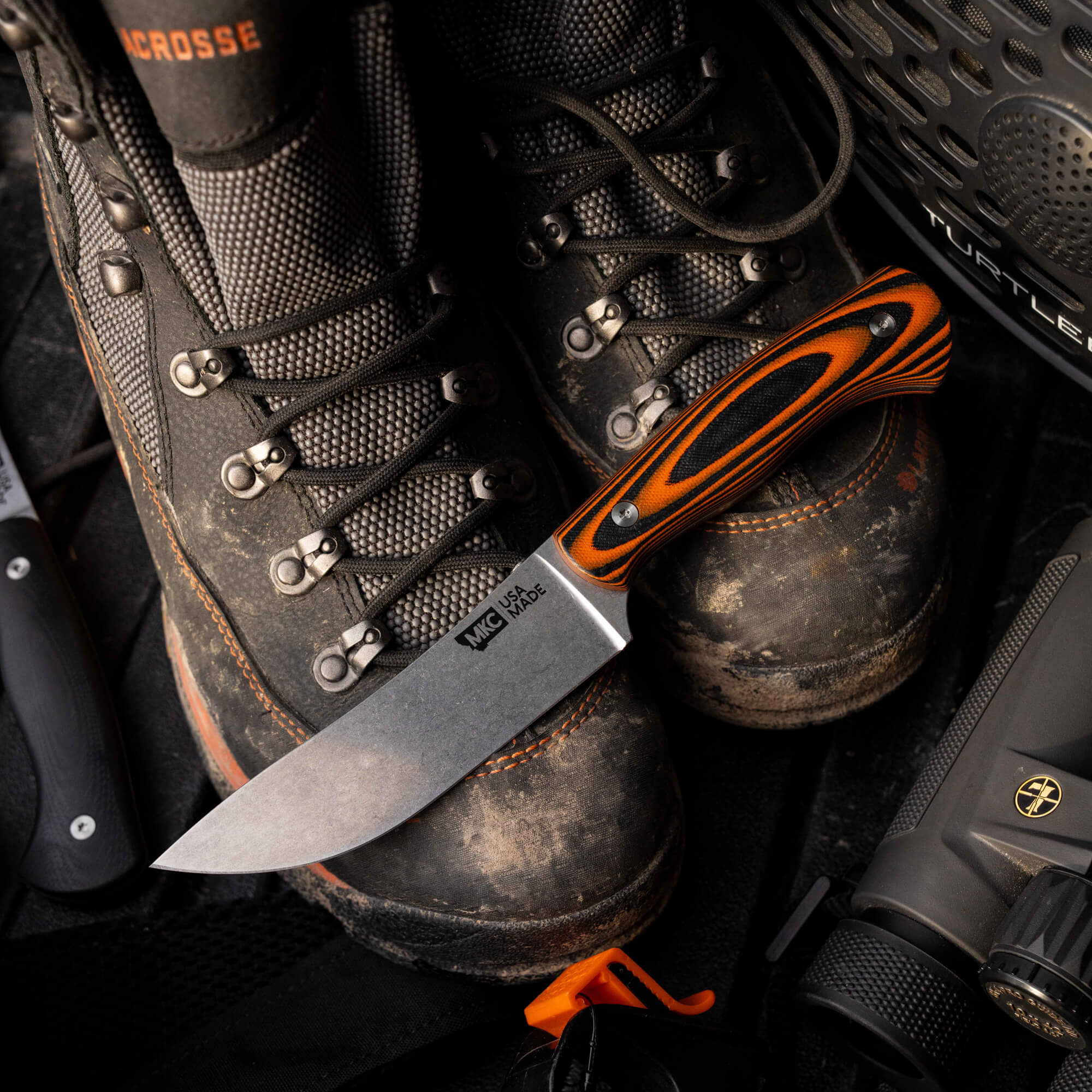 MAGNACUT STONEWALL SKINNER - ORANGE & BLACK