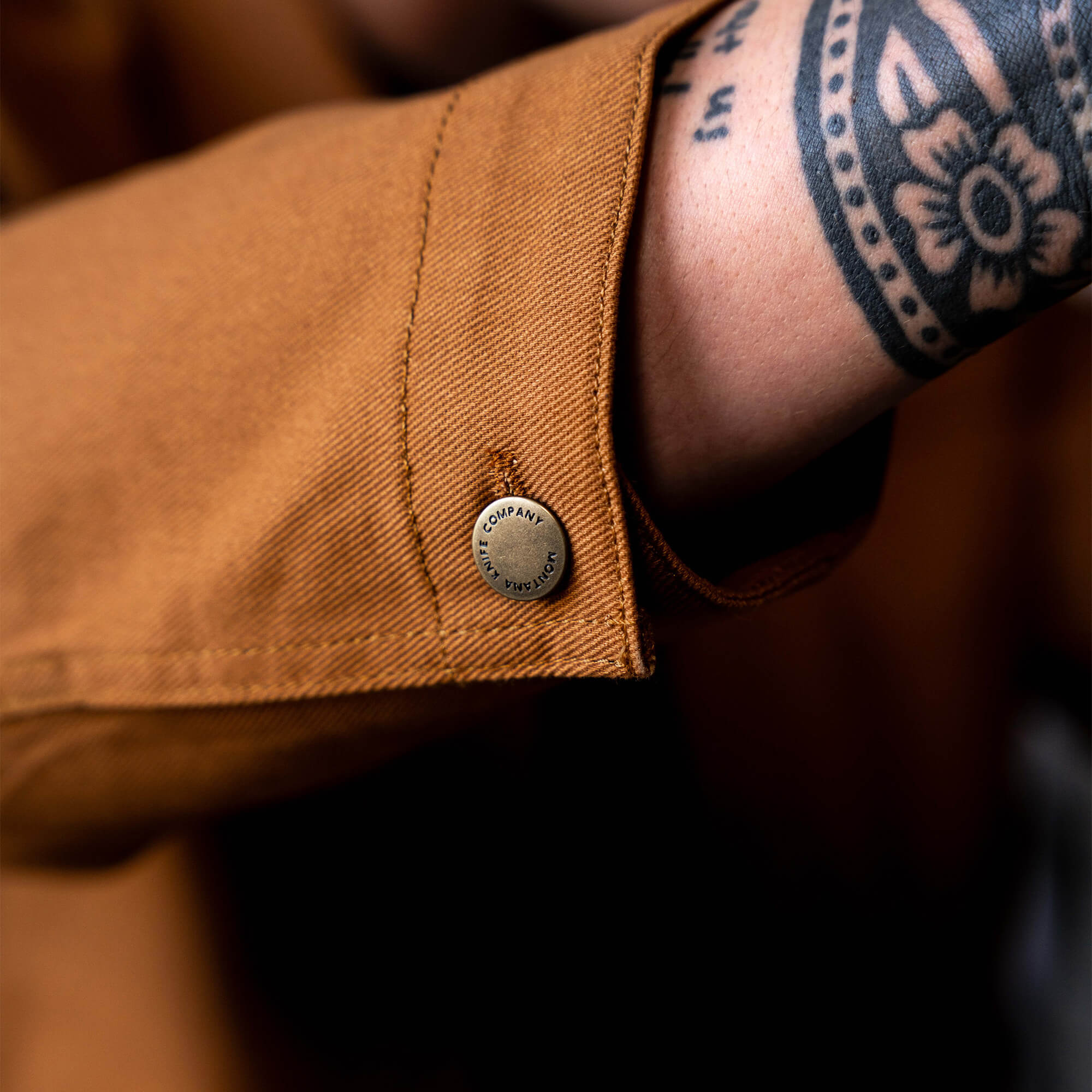 MKC WORK JACKET - USA MADE - RUST
