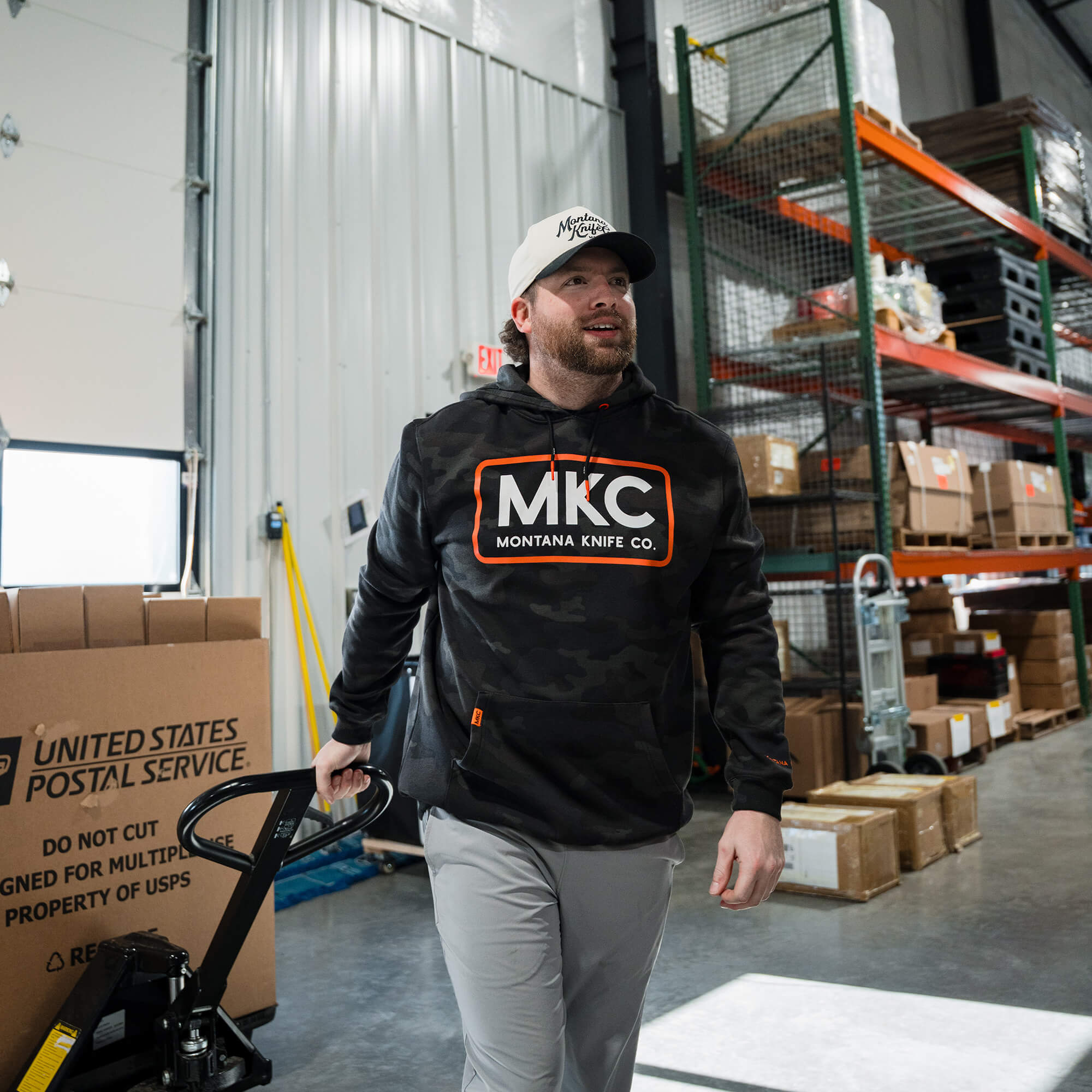 MKC FLEECE HOODIE - DARK WOODLAND CAMO