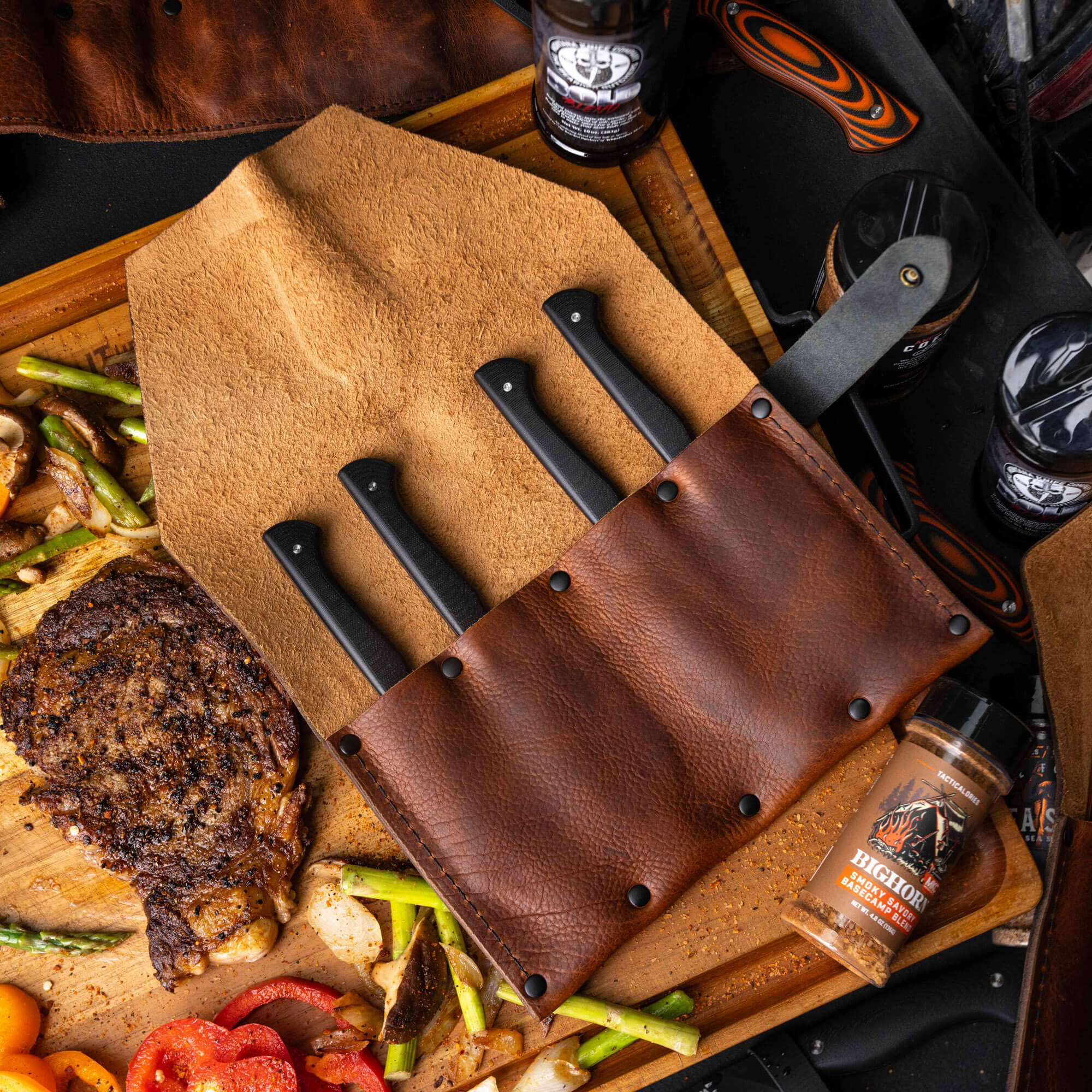 MKC STEAK KNIVES (SET OF 4) - PVD - BLACK