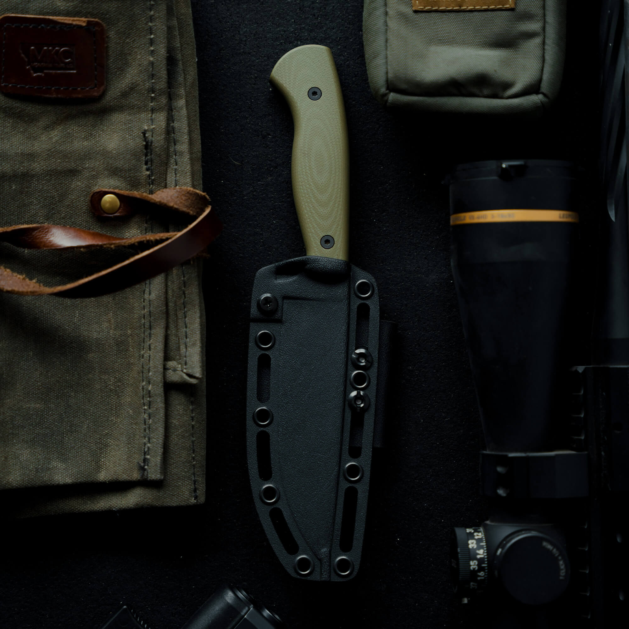 SUPER CUB - DROP POINT HUNTER - OLIVE