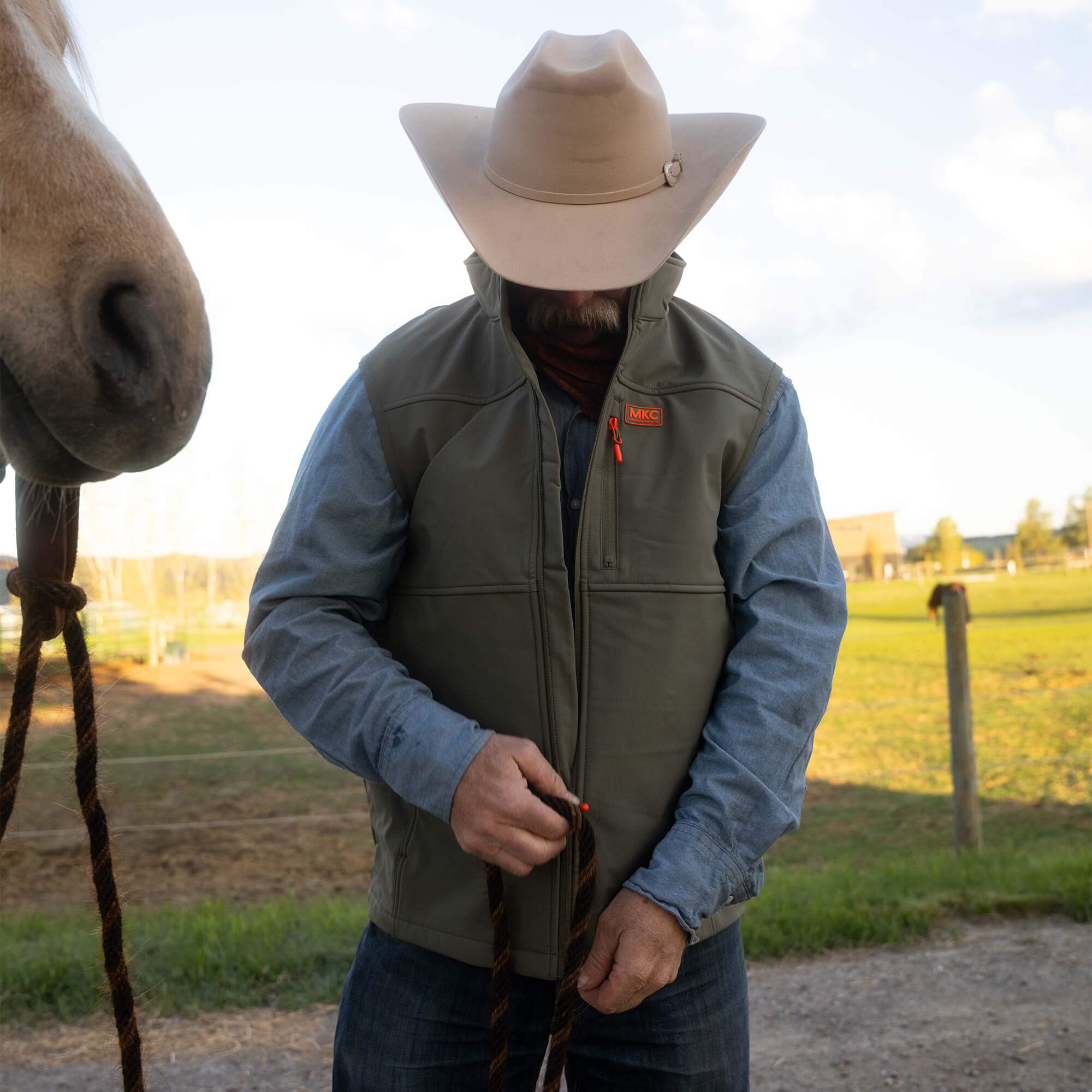 REXFORD RIPSTOP VEST - OLIVE
