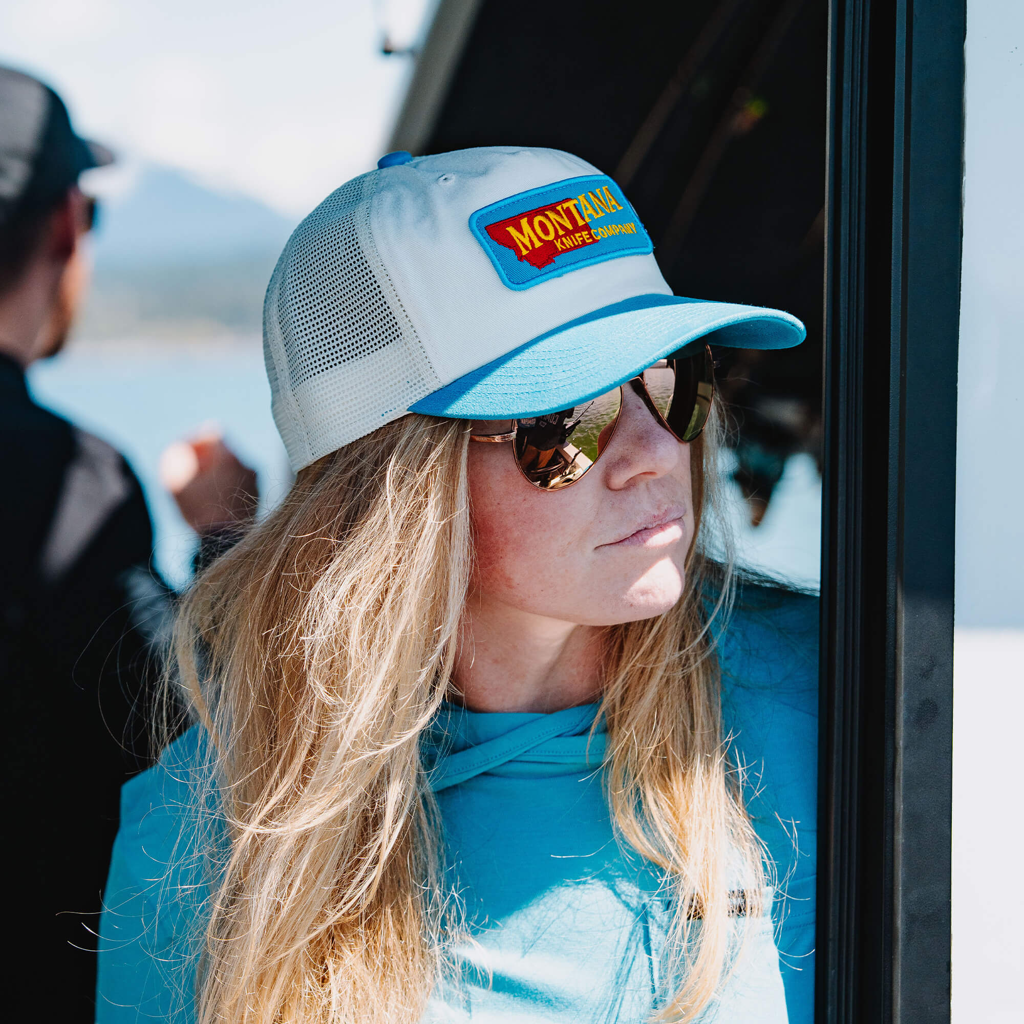 SUMMIT SODA SNAPBACK - BLUE/WHITE