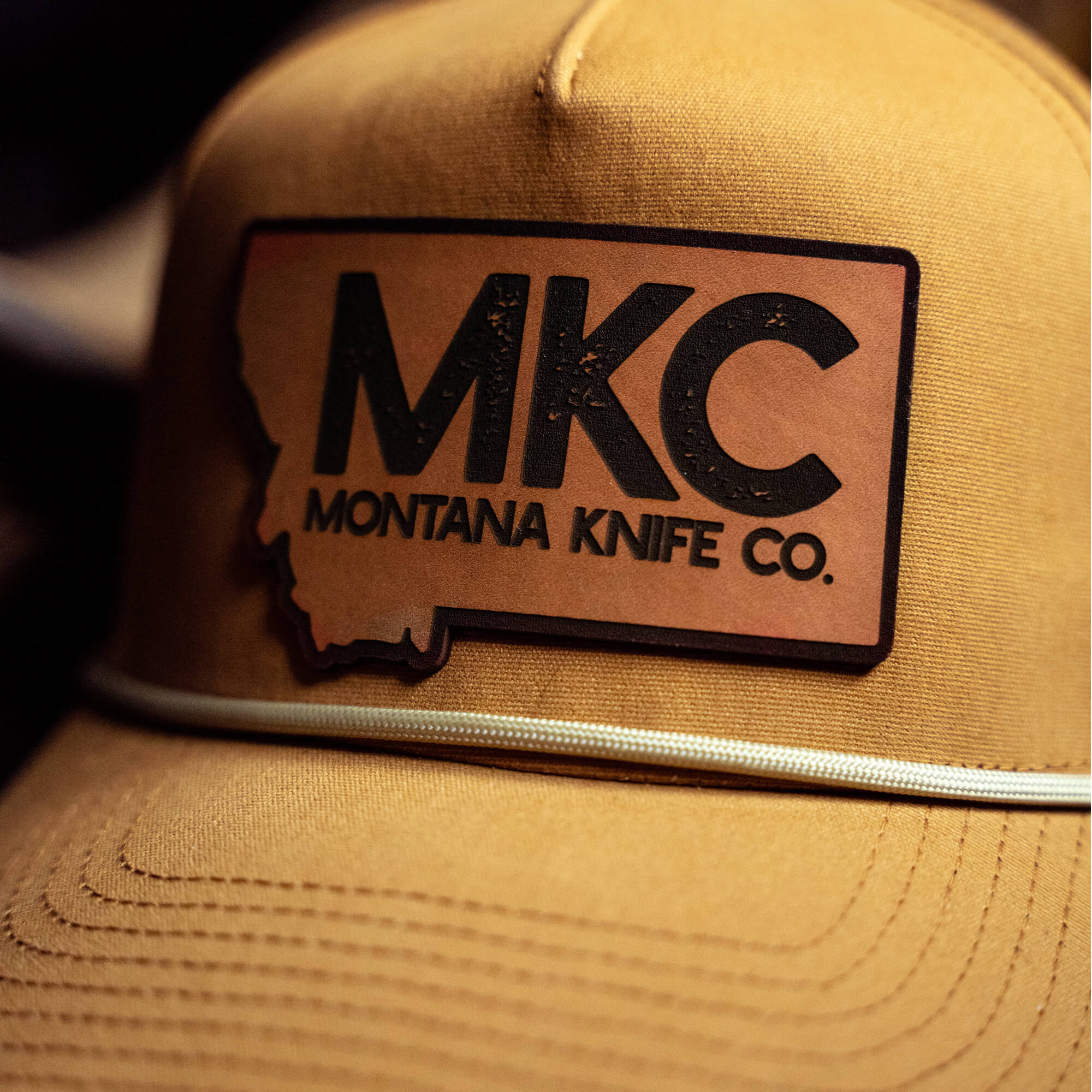 MKC BIG STATE PATCH - ROPE HAT - CANVAS