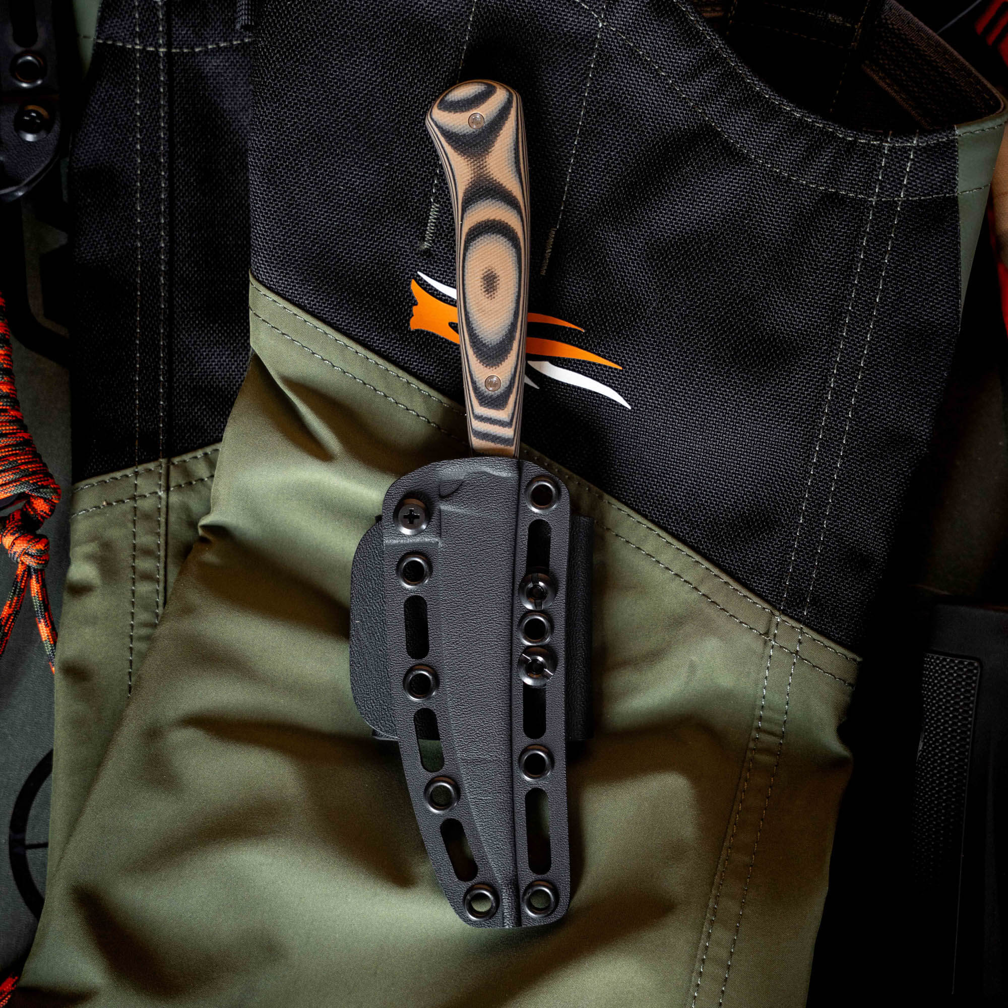 FIELD BONING KNIFE - TAN & BLACK