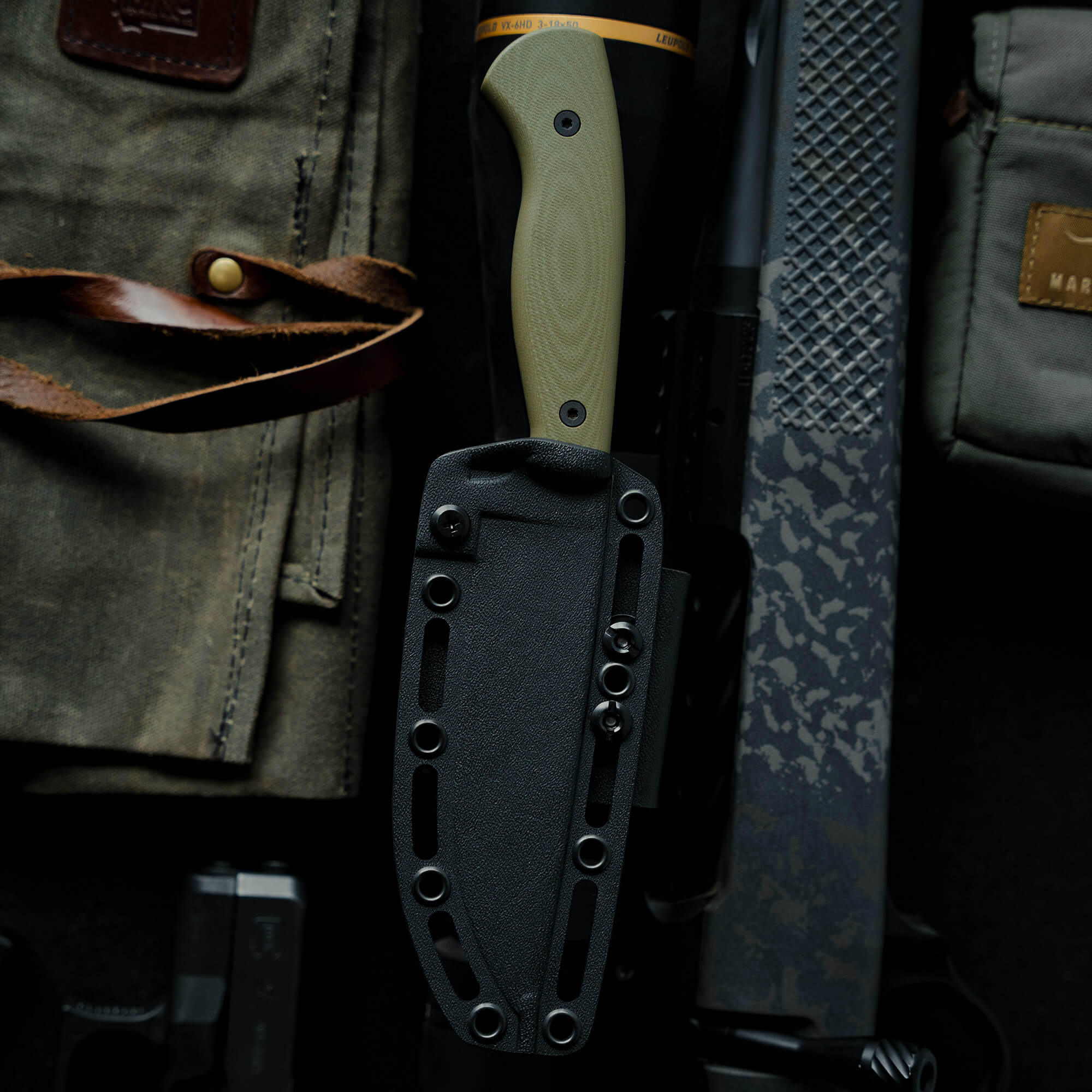 SUPER CUB - DROP POINT HUNTER - OLIVE