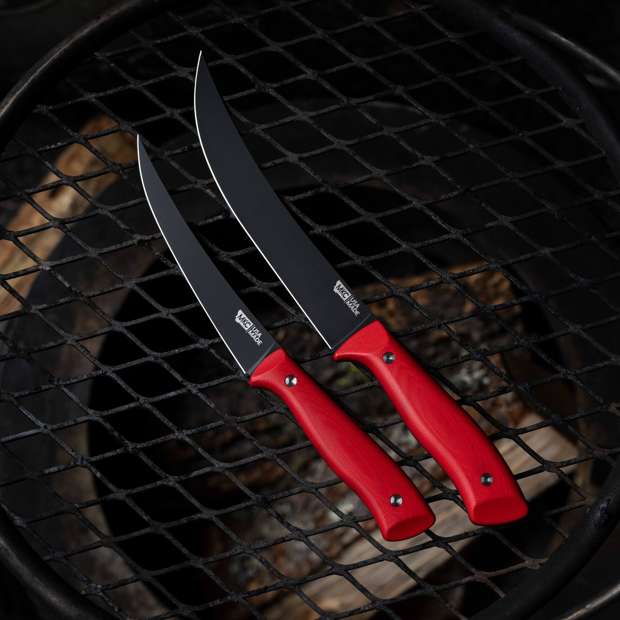 BREAKING BUTCHER KNIFE - PVD - RED