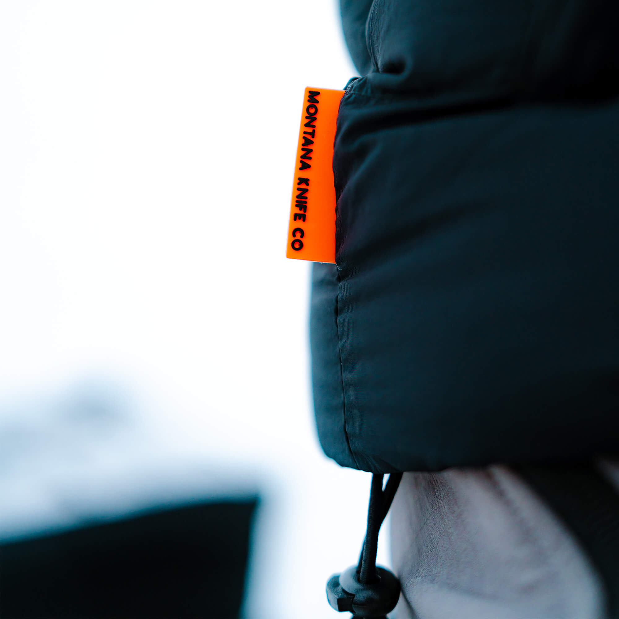 GRINNELL PUFFY ZIP JACKET - BLACK