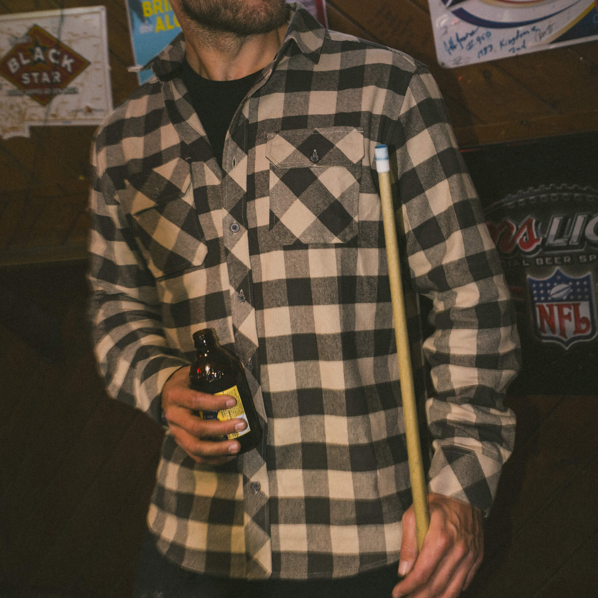 MKC HEAVYWEIGHT FLANNEL - QUICKSAND