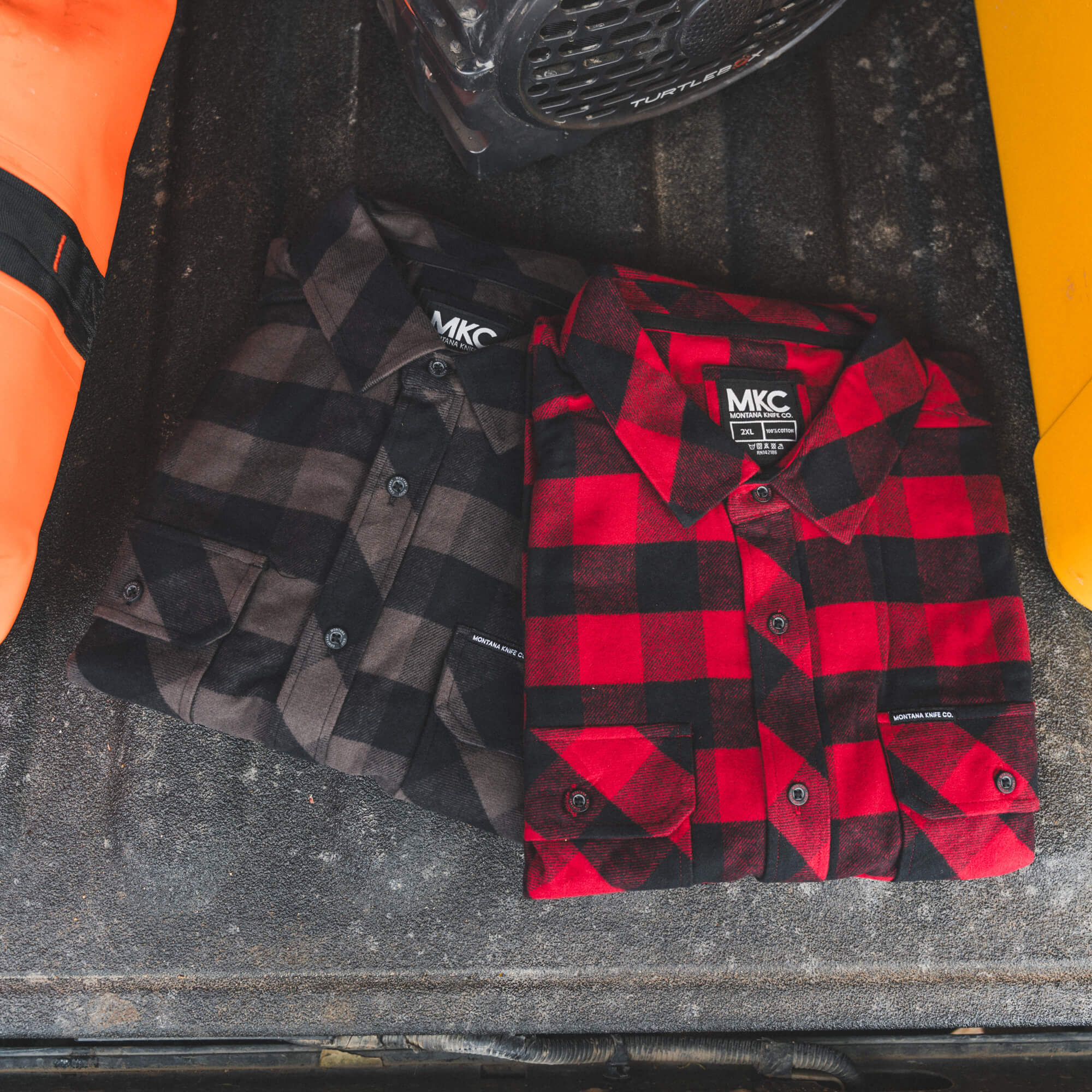 MKC HEAVYWEIGHT FLANNEL - RED