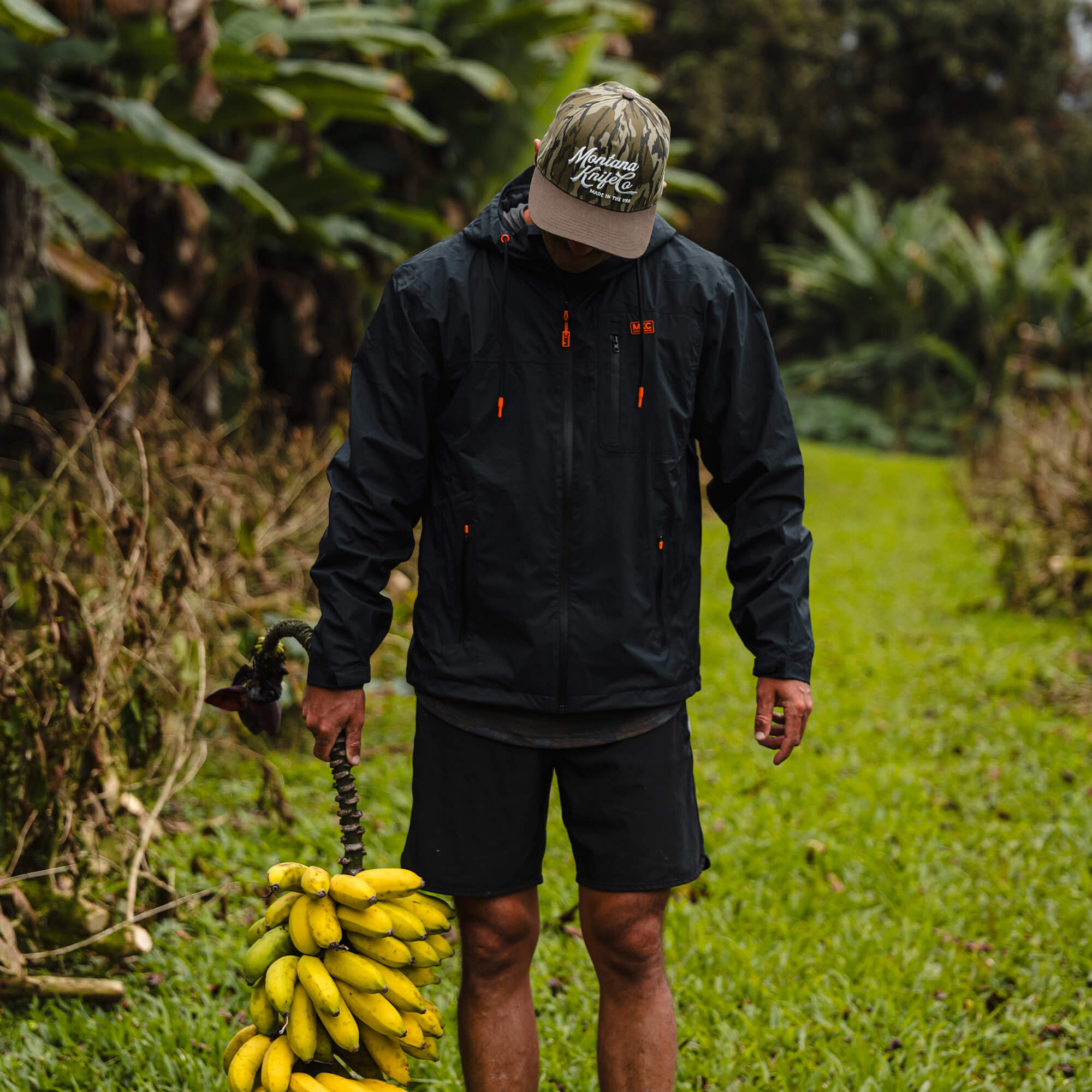 MT. REYNOLDS RAIN JACKET - BLACK