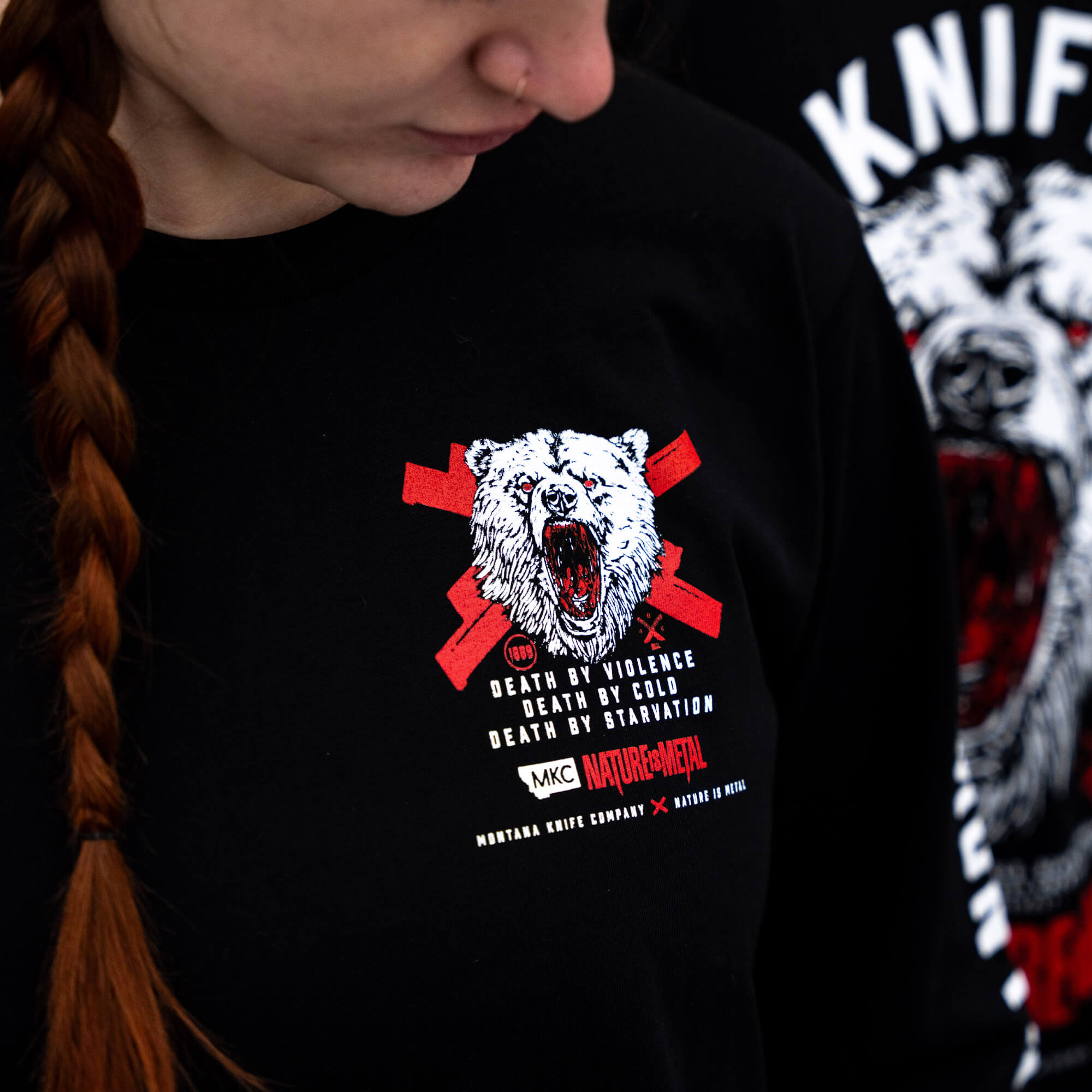 MKC X NATURE IS METAL - LONG SLEEVE TEE