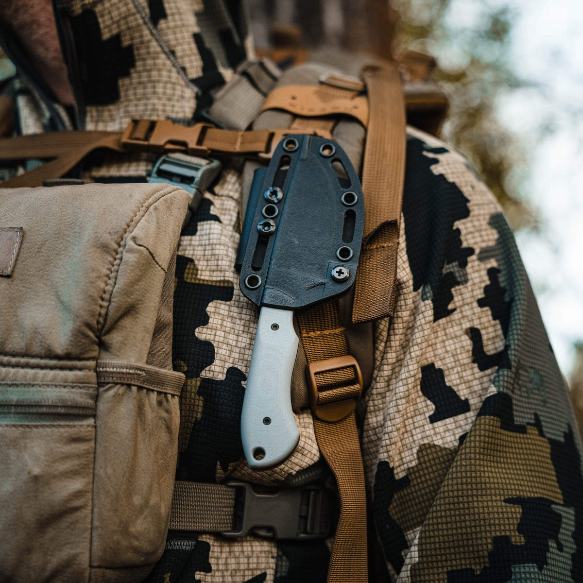 MKC ELK KNIFE - PVD - GREY