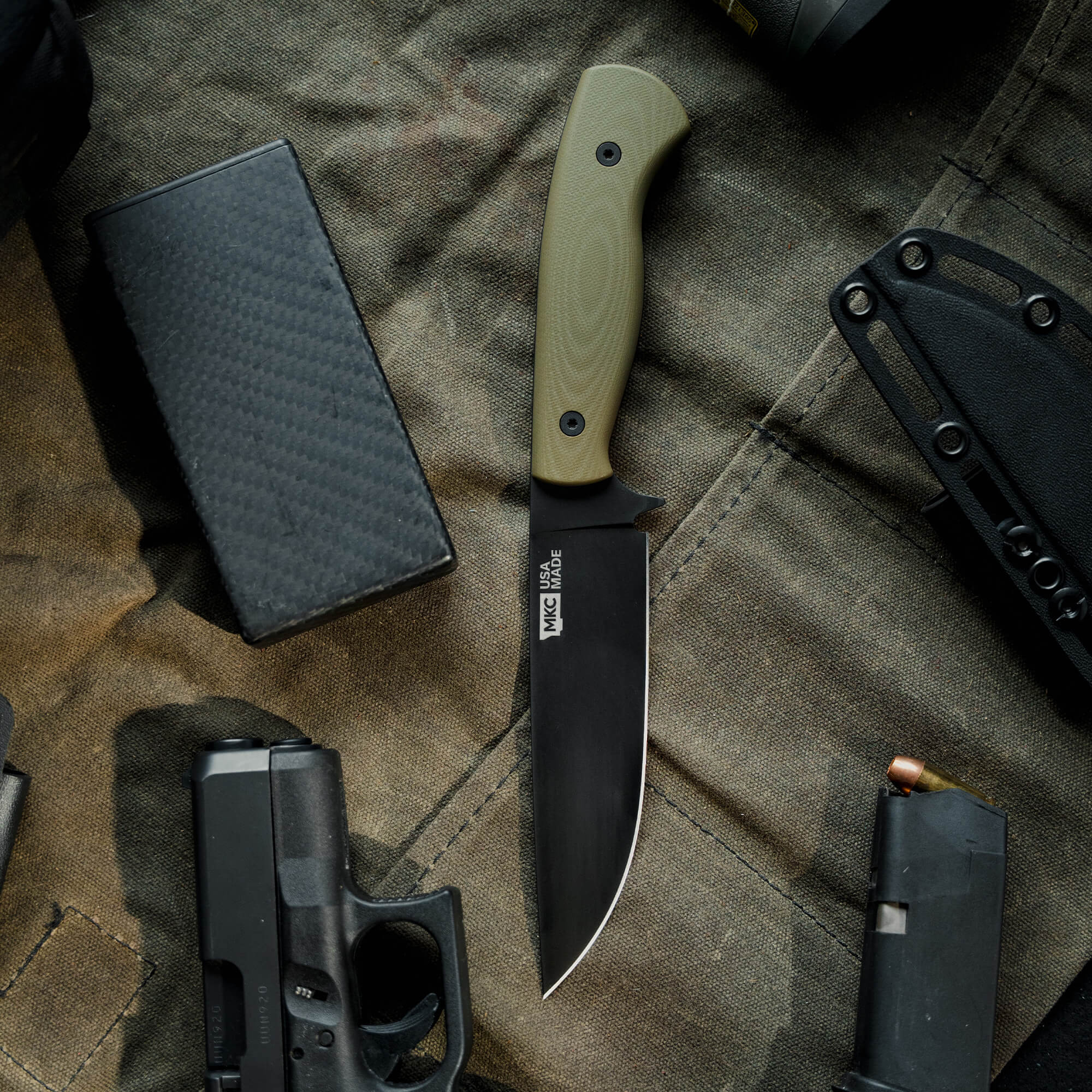 SUPER CUB - DROP POINT HUNTER - OLIVE