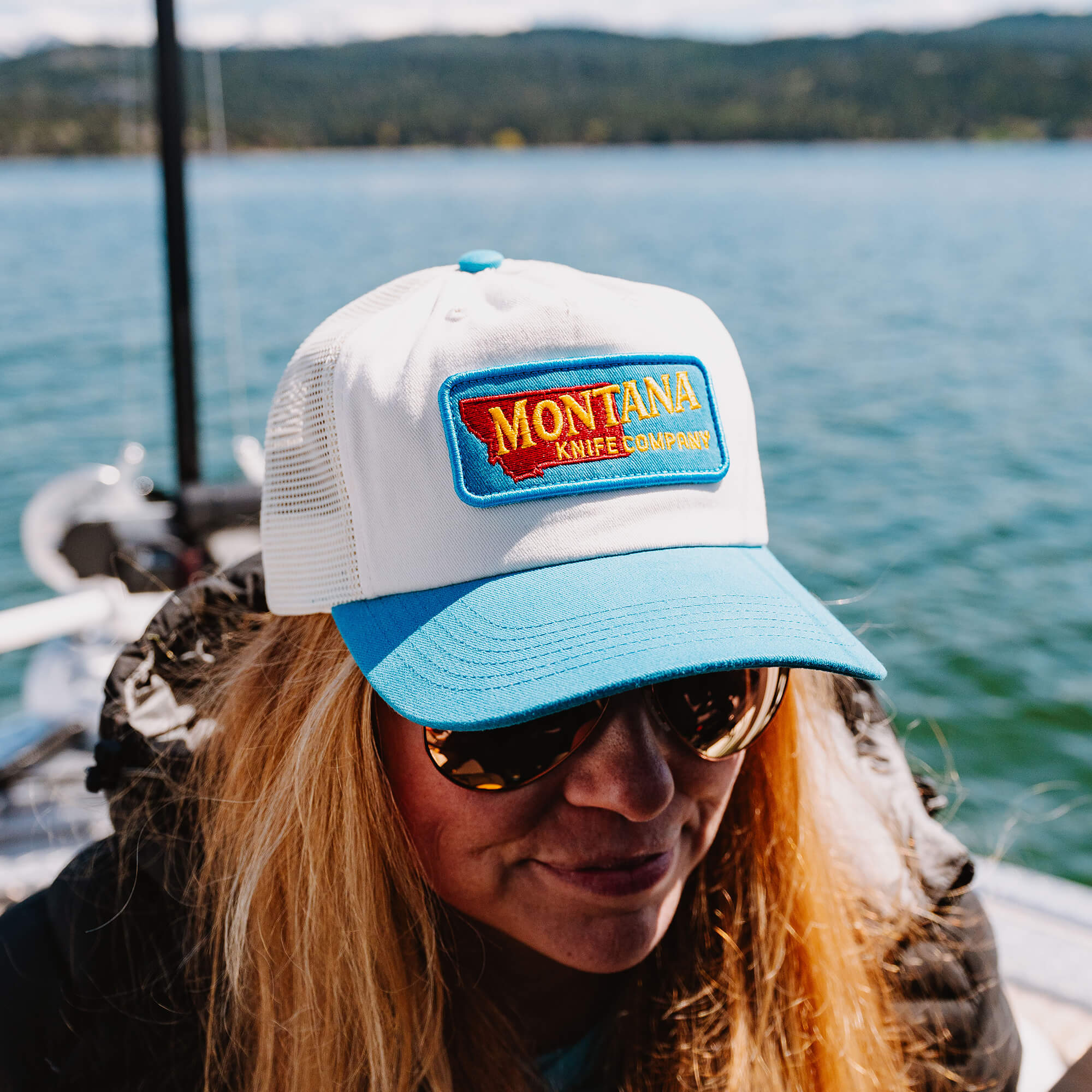 SUMMIT SODA SNAPBACK - BLUE/WHITE