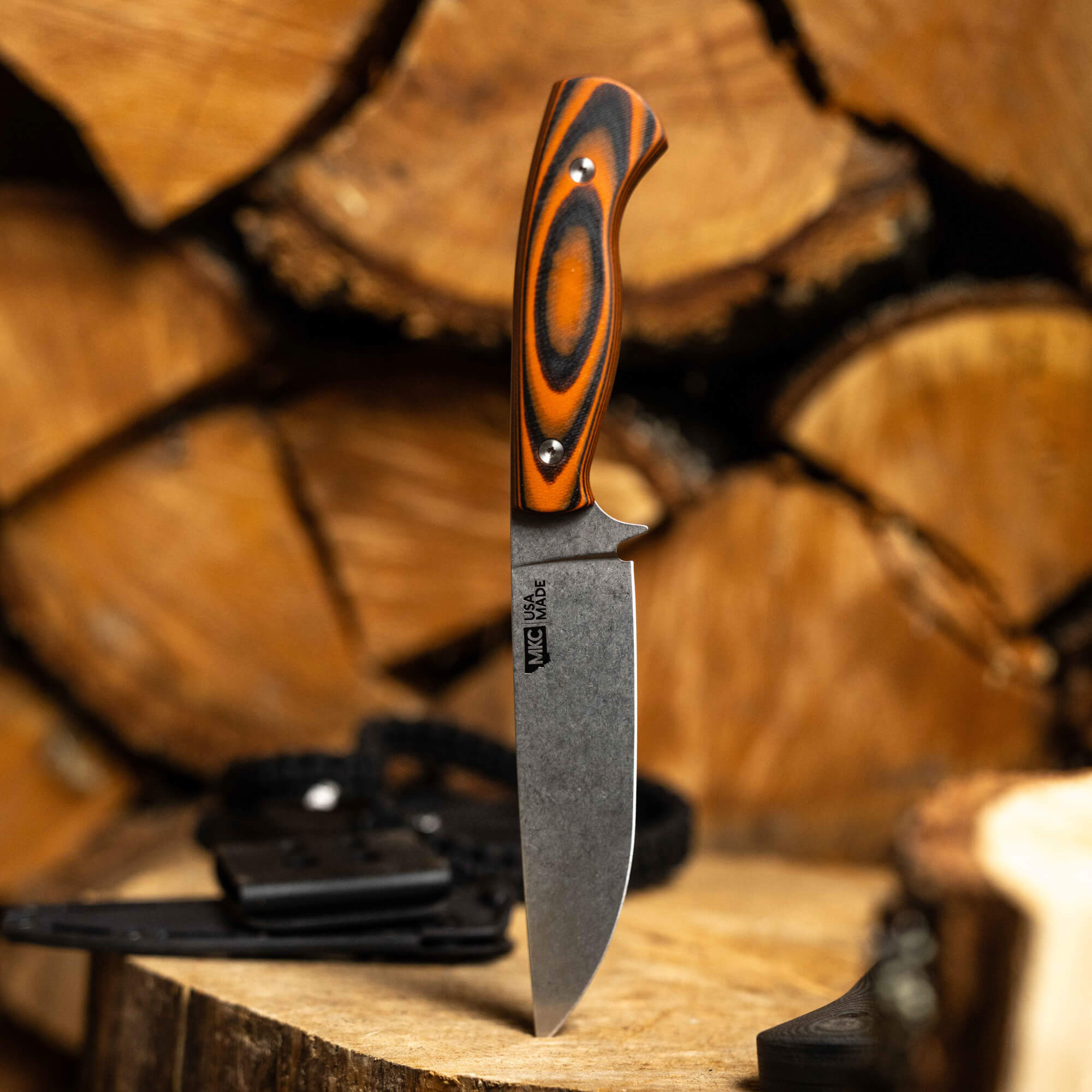 MAGNACUT SUPER CUB - DROP POINT HUNTER - ORANGE & BLACK