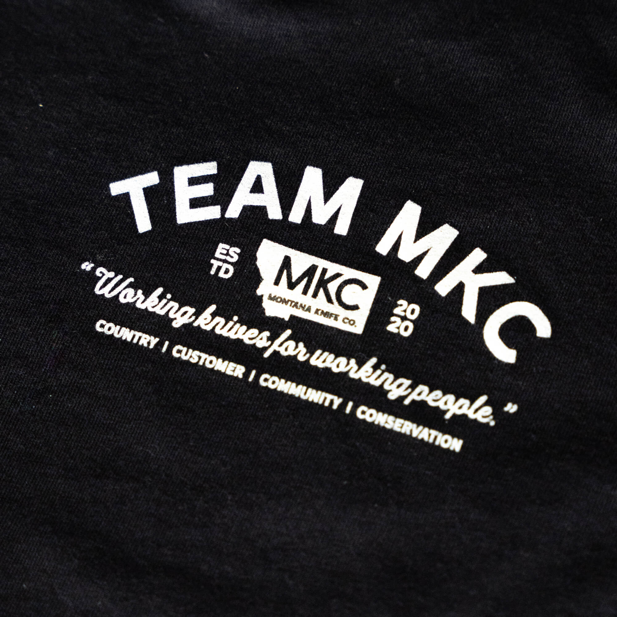 TEAM MKC TEE - BLACK