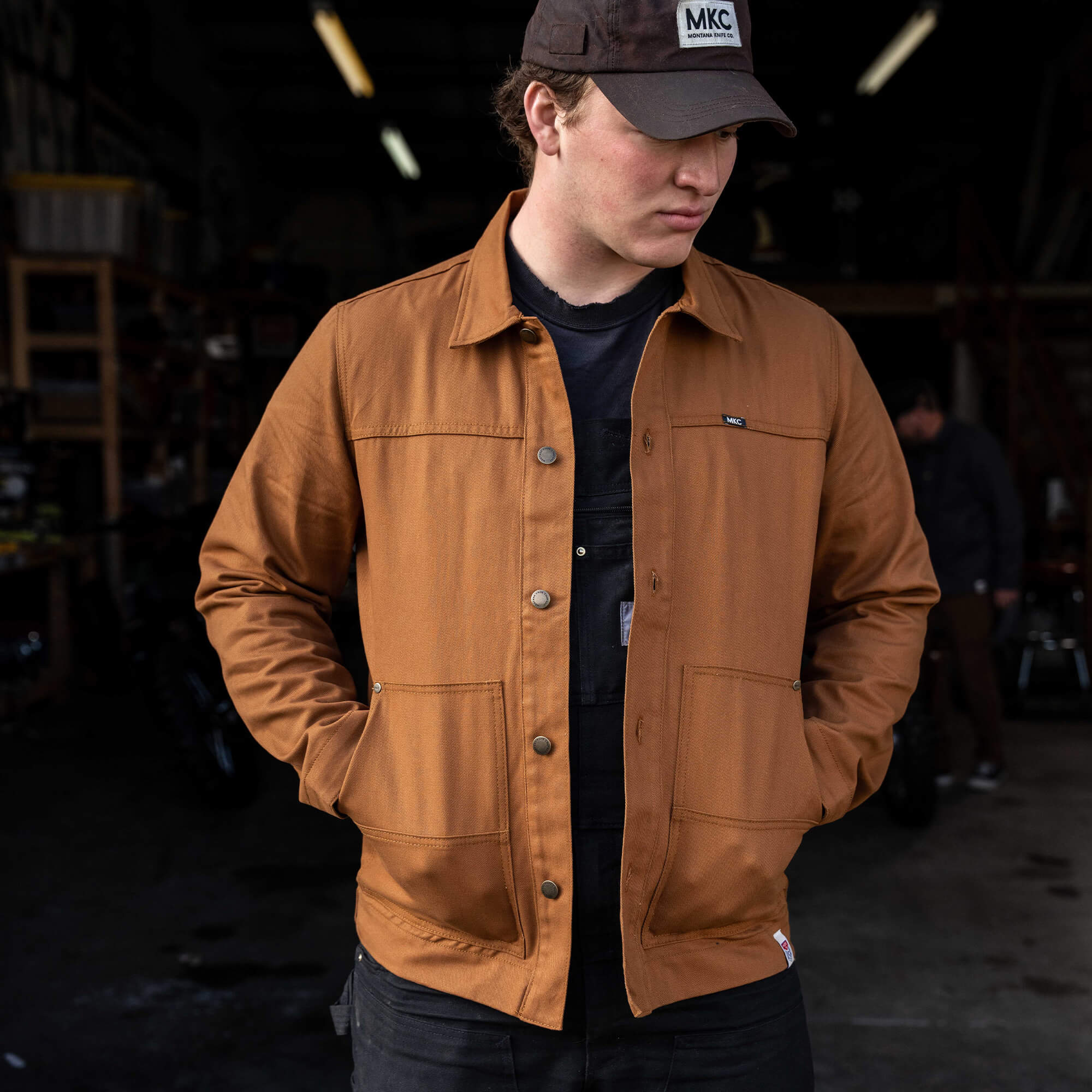 MKC WORK JACKET - USA MADE - RUST