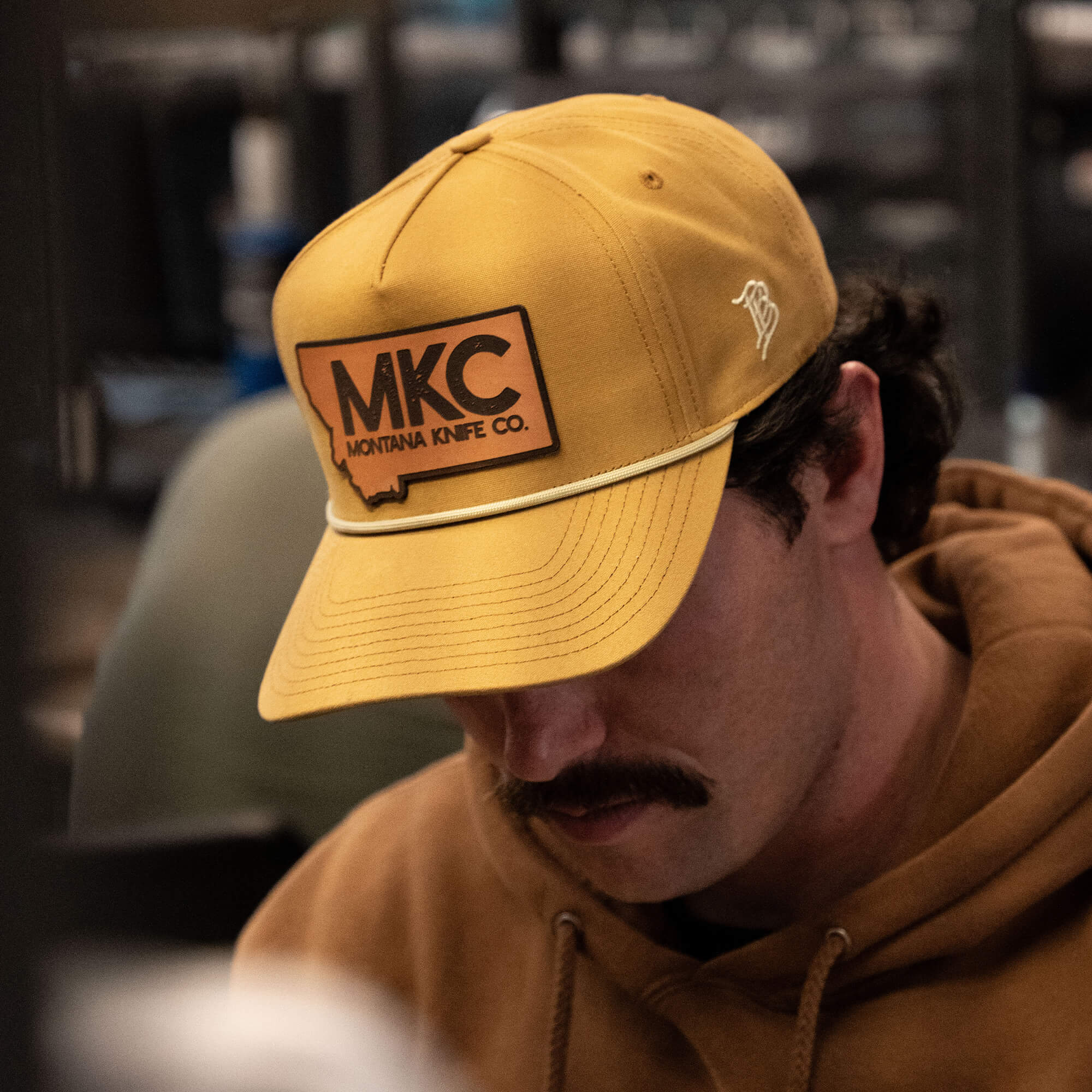 MKC BIG STATE PATCH - ROPE HAT - CANVAS