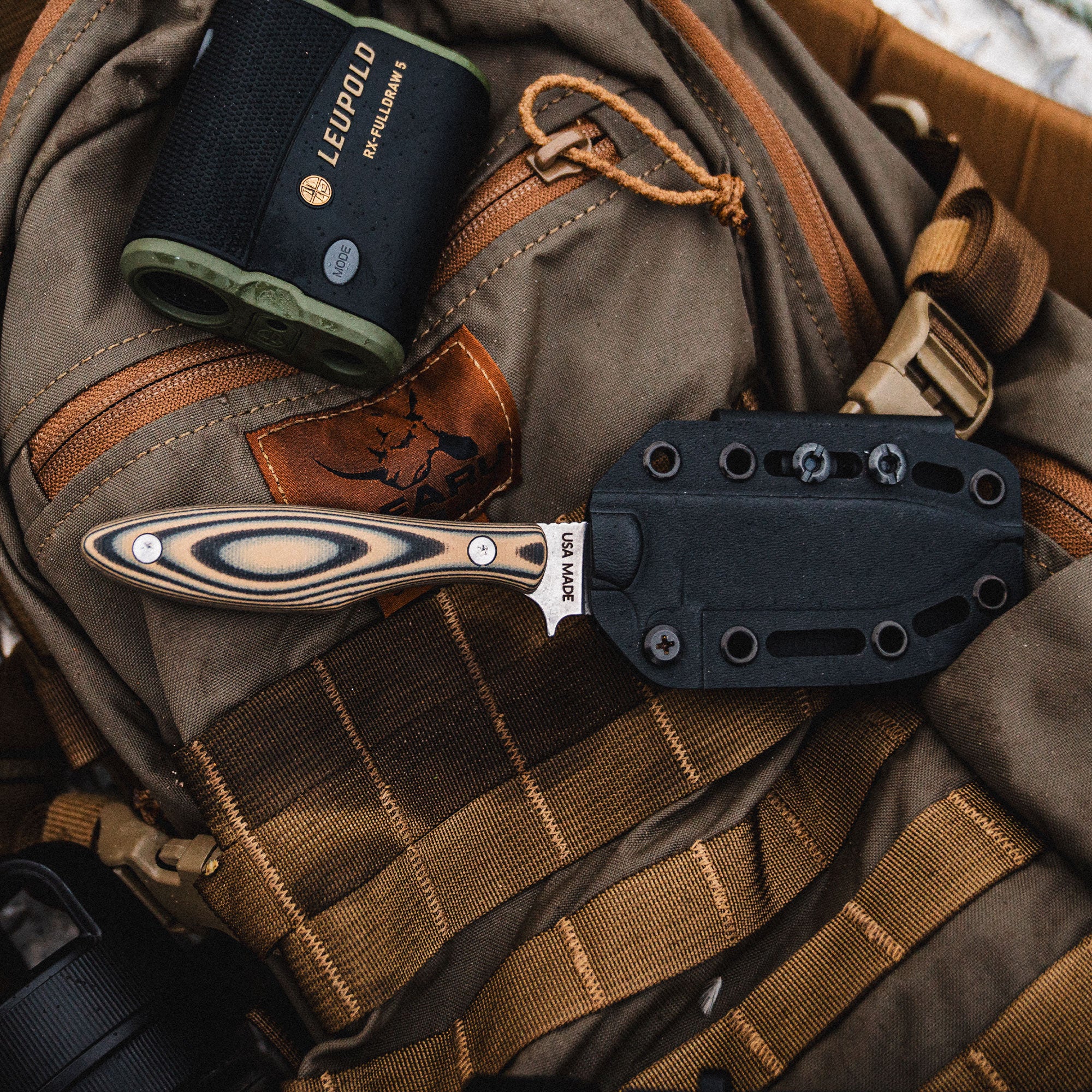 JACKSTONE - TAN AND BLACK