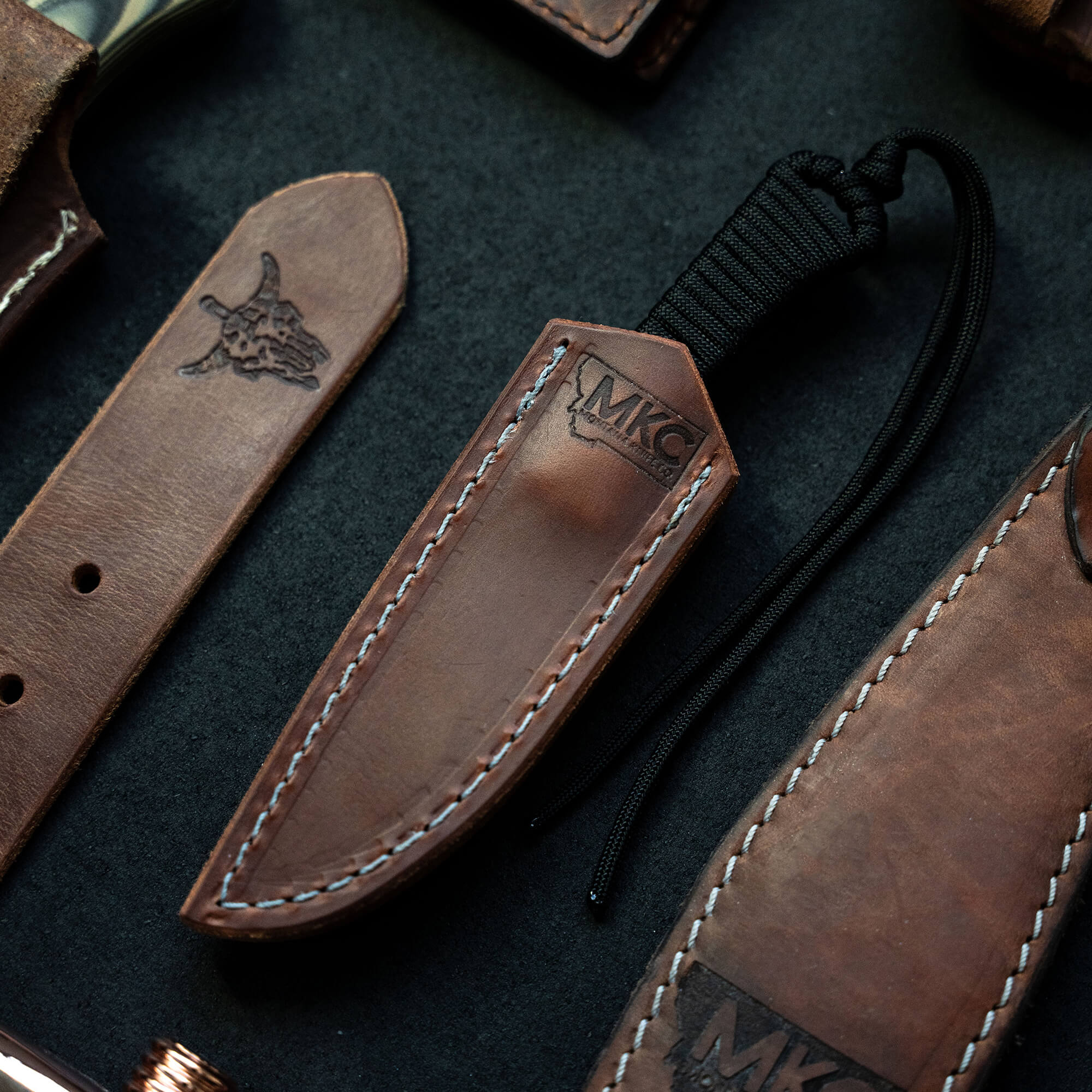 MINI-SPEEDGOAT LEATHER SHEATH - CONCEALED POCKET CARRY