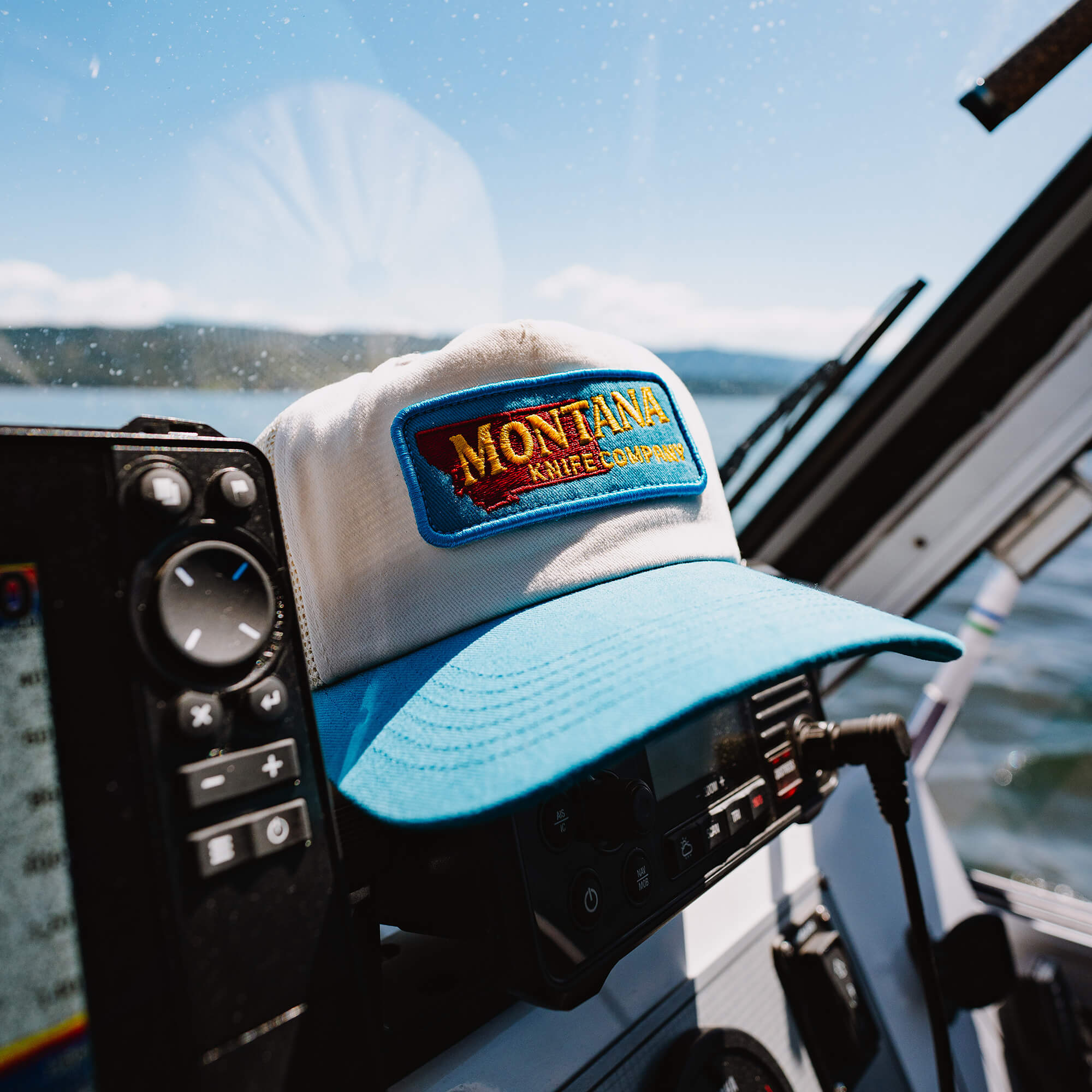 SUMMIT SODA SNAPBACK - BLUE/WHITE