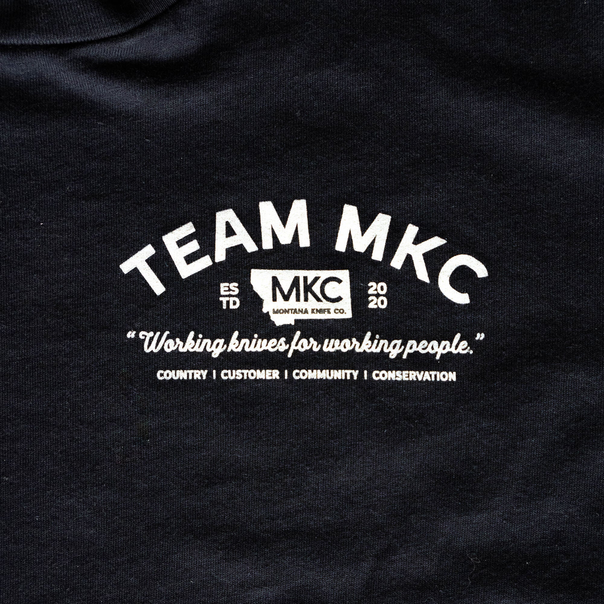 TEAM MKC TEE - BLACK