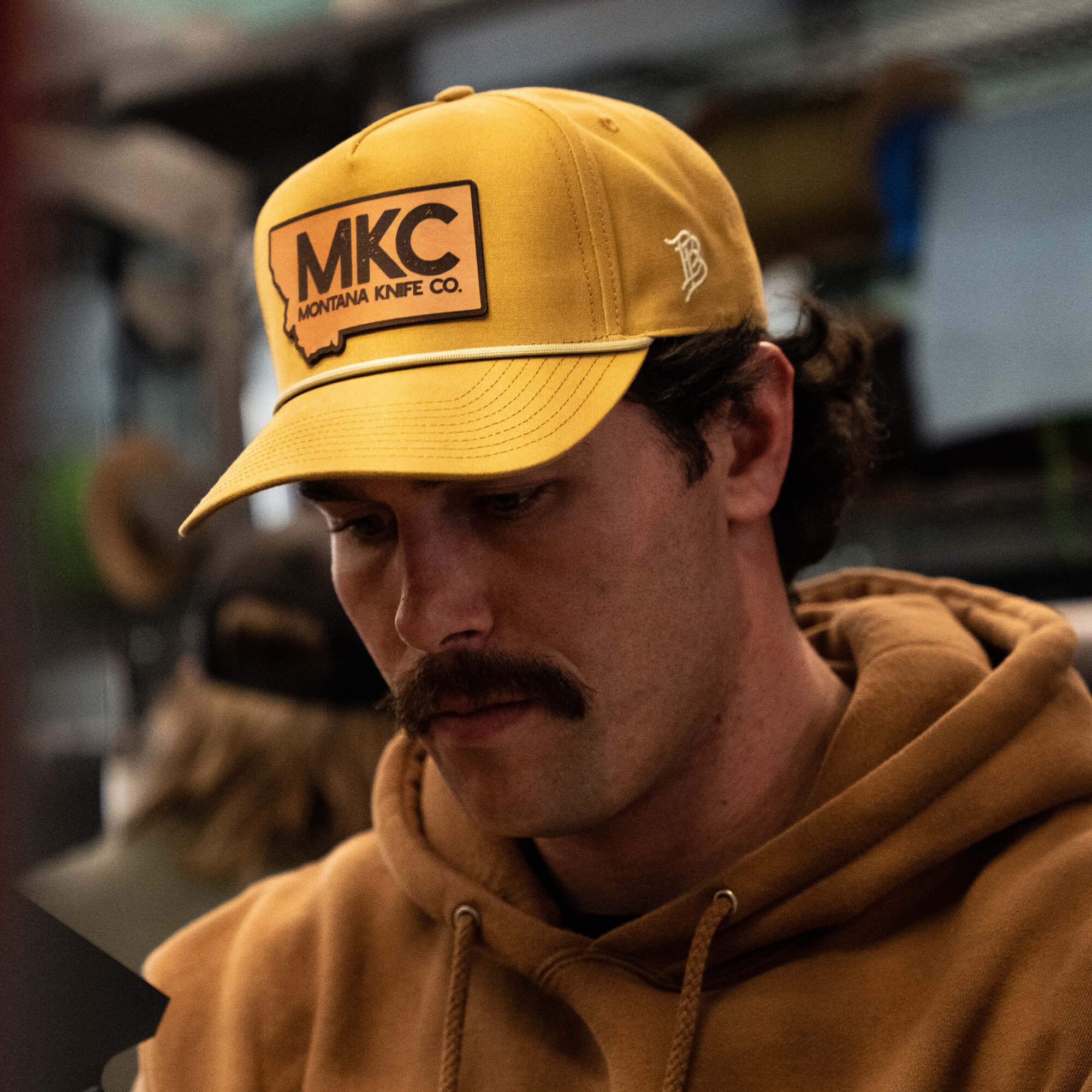 MKC BIG STATE PATCH - ROPE HAT - CANVAS