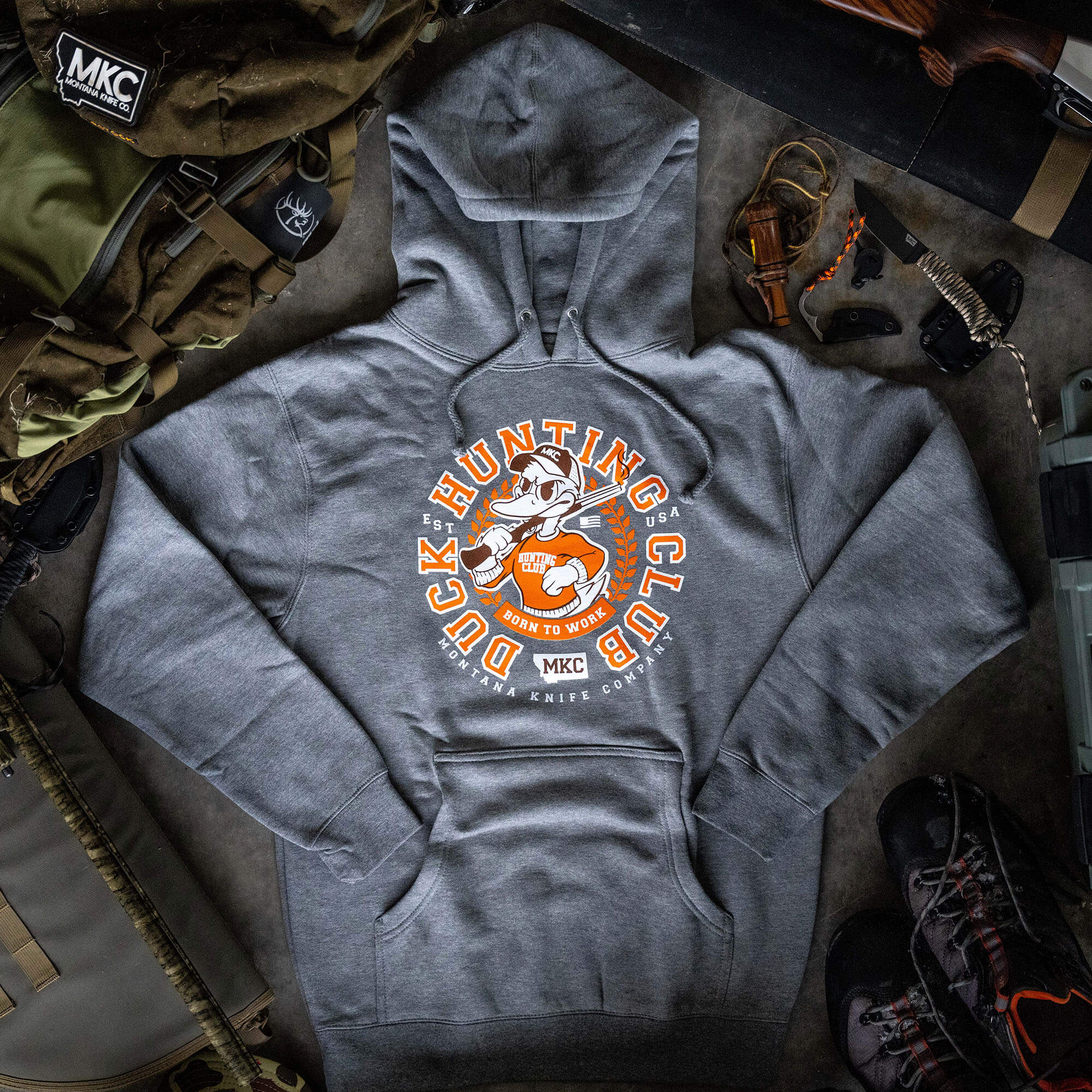 MKC DUCK HUNTING CLUB HOODIE