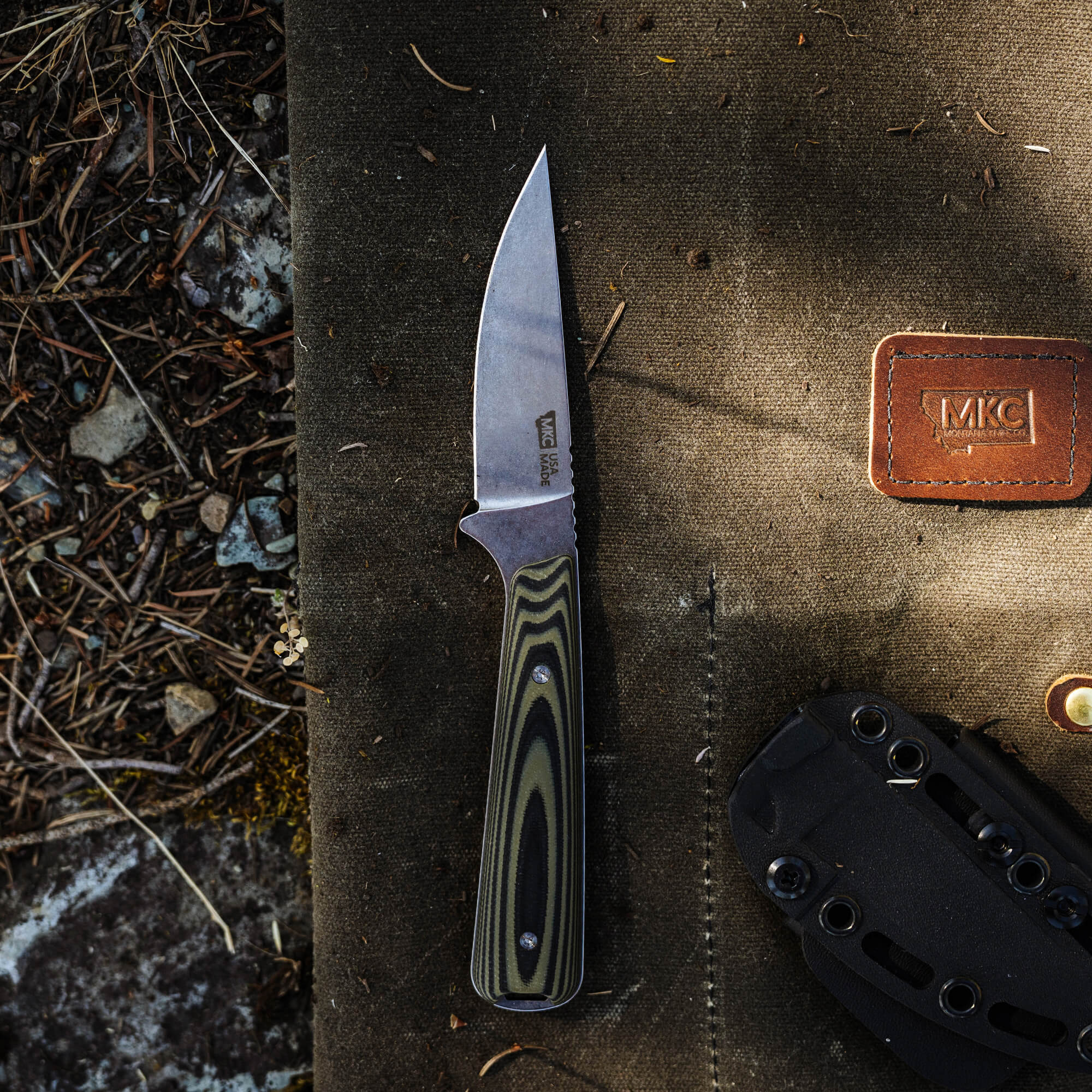 FLATTAIL - GREEN & BLACK