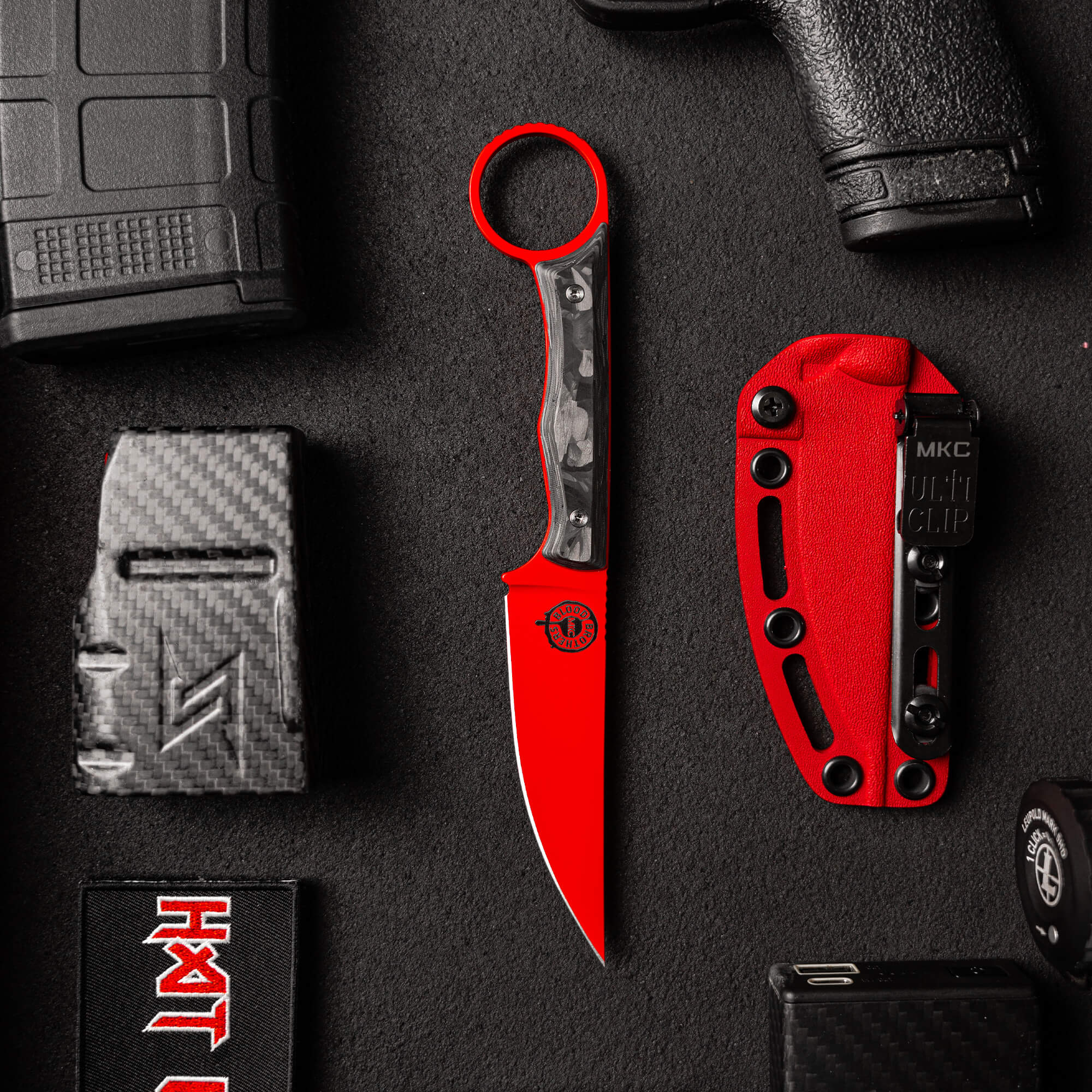 BLOOD BROTHERS WARGOAT - BLACK/RED