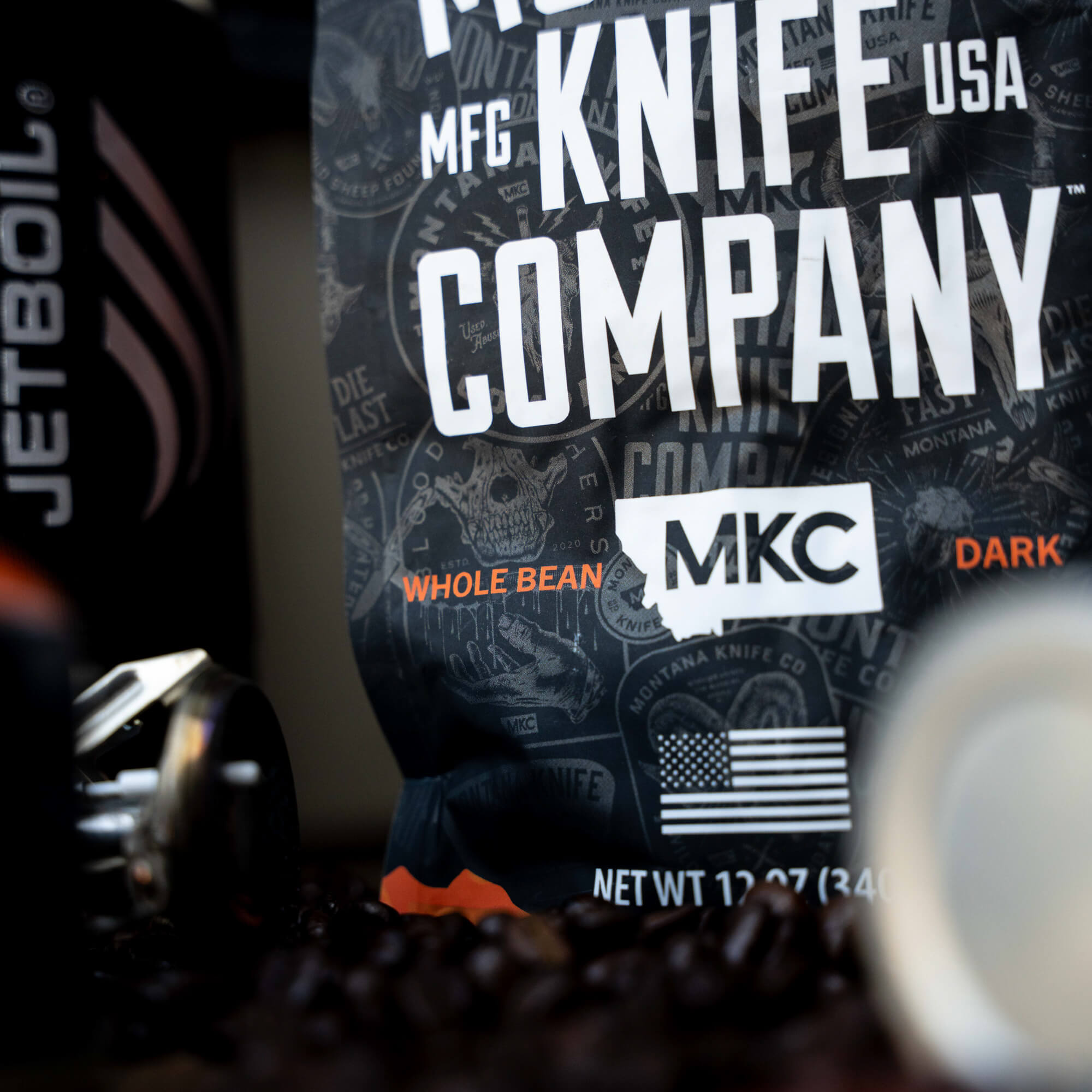 MKC X BLACK RIFLE COFFEE SIGNATURE DARK ROAST - WHOLE BEAN