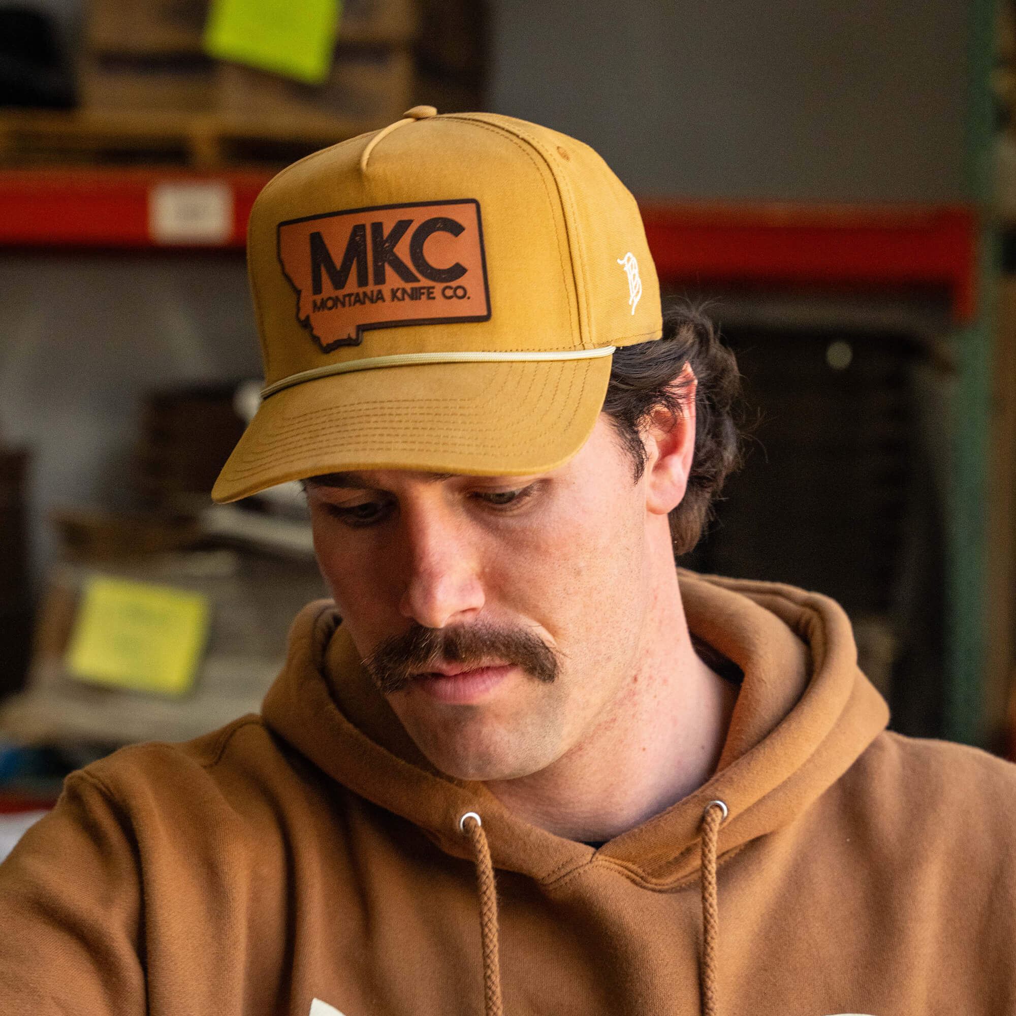 MKC BIG STATE PATCH - ROPE HAT - CANVAS