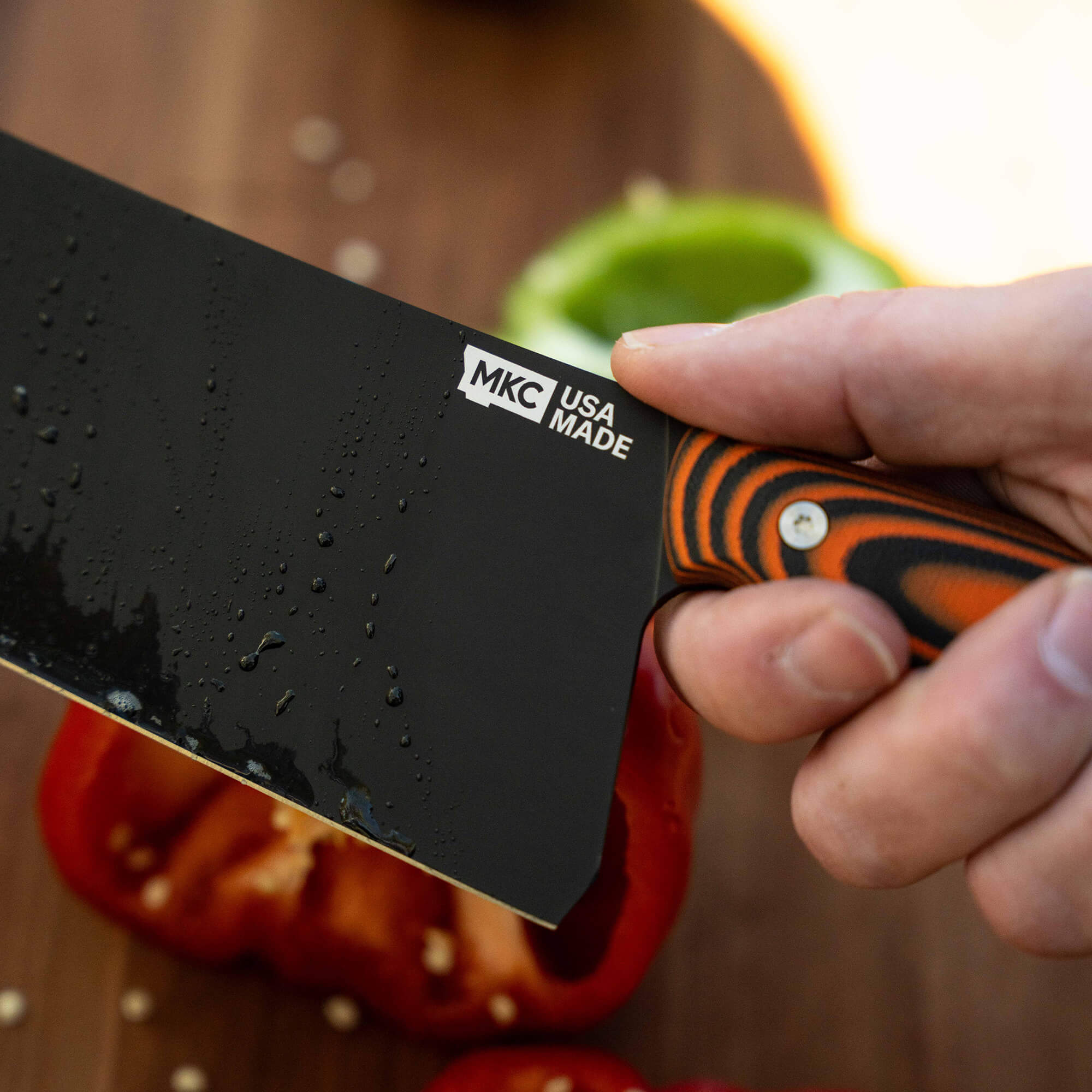 CATTLEMEN CLEAVER 2.0 - ORANGE & BLACK