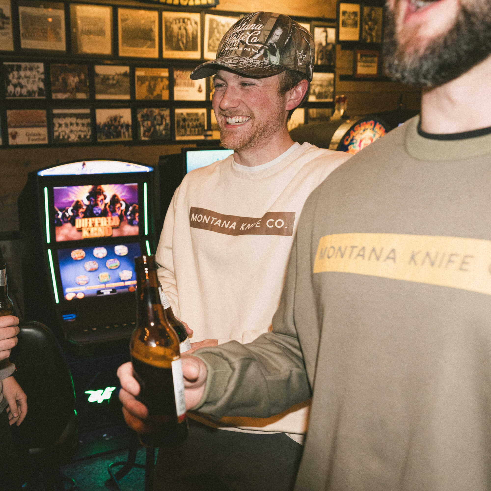 MKC CREWNECK SWEATSHIRT - NATURAL