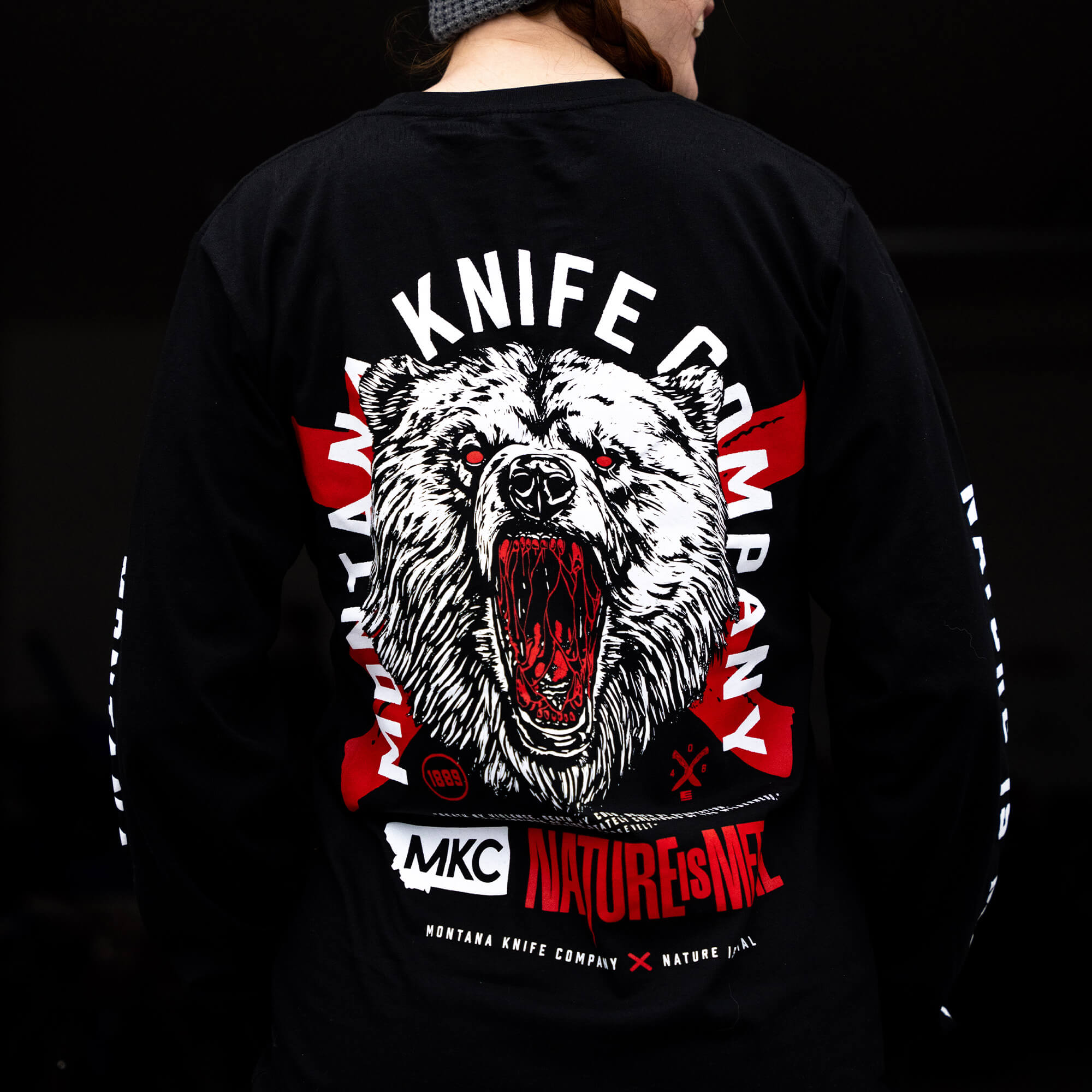 MKC X NATURE IS METAL - LONG SLEEVE TEE