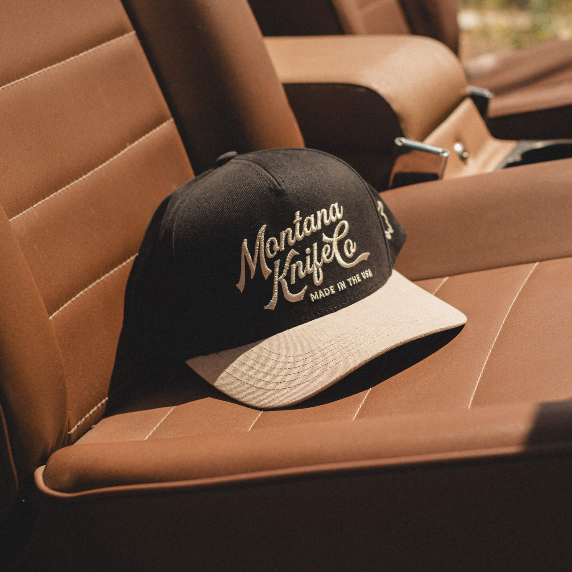 MKC HERITAGE HAT - BLACK/TAN